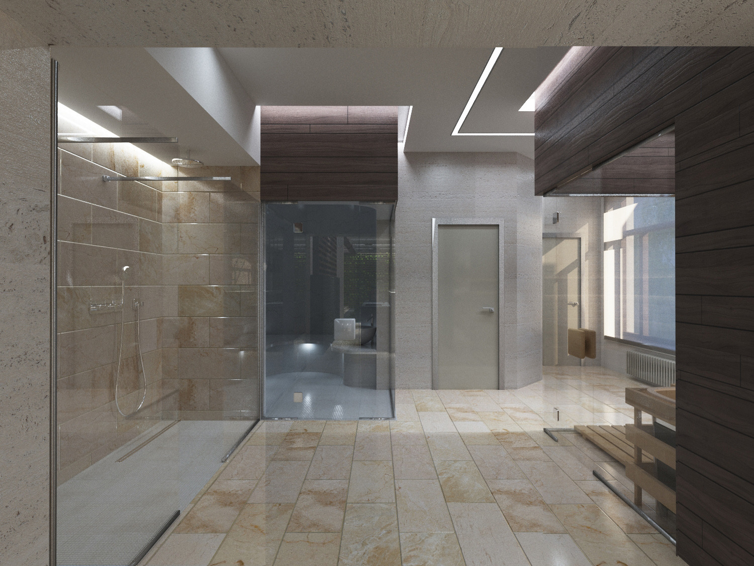 圣彼得堡乡村别墅的疗愈空间设计-21