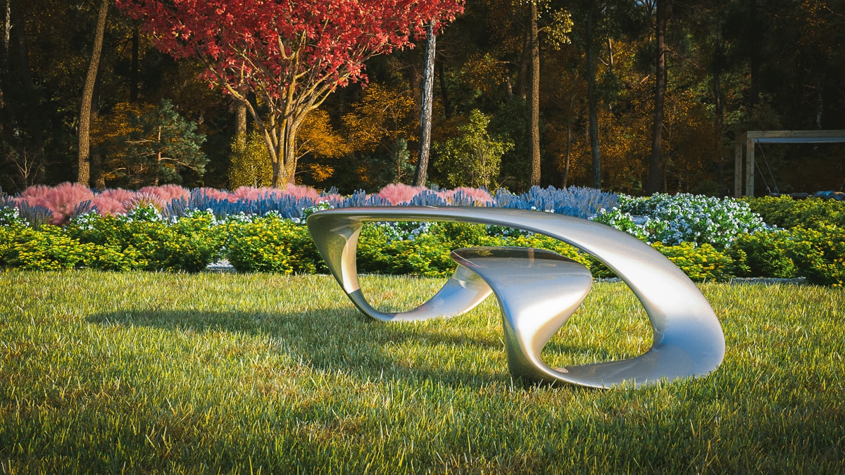 阿克巴长凳和座椅，由努维斯设计-7