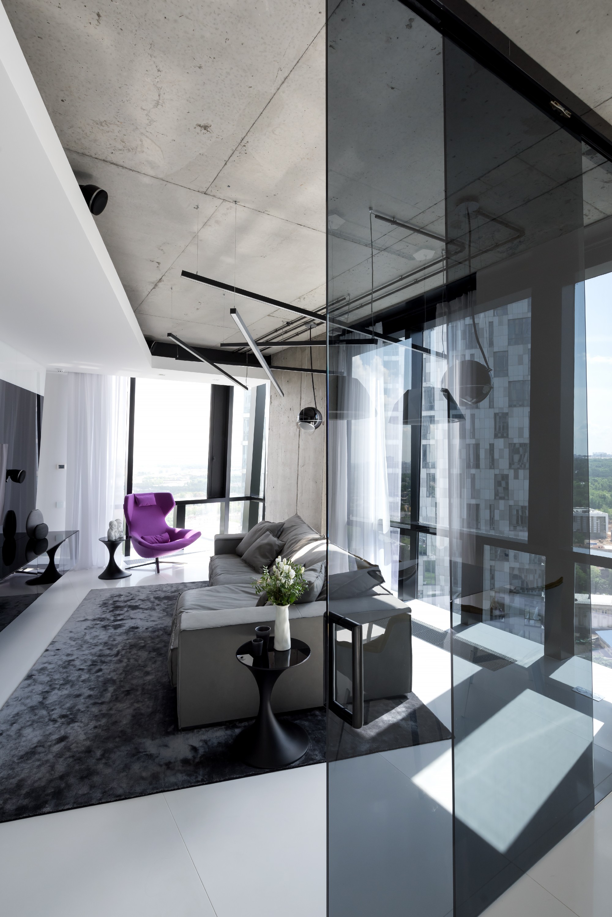 莫斯科塔楼未来主义家居设计-14