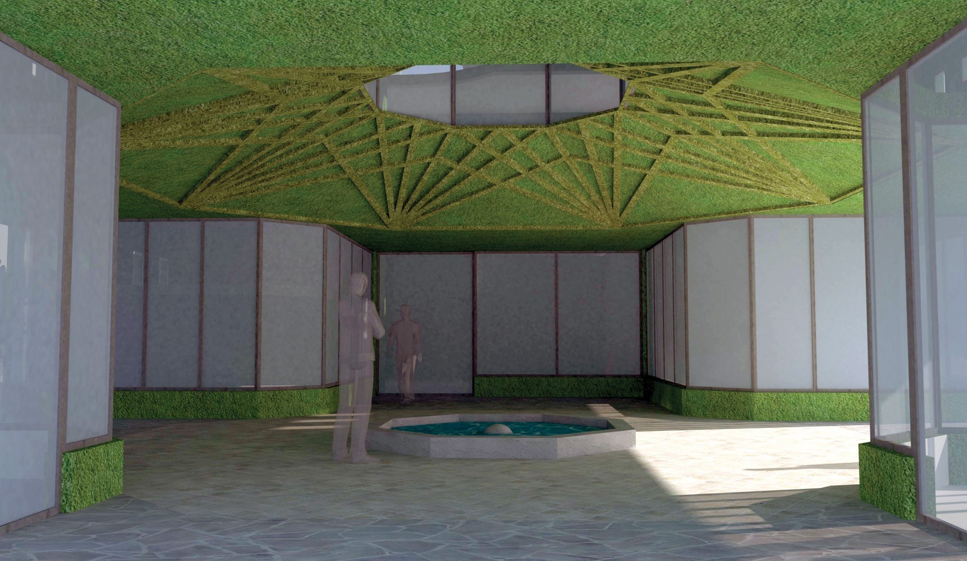 2014 年可持续建筑设计与绿色屋顶的融合-18