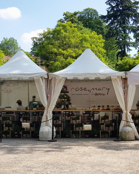 米兰 Orticola 展上的绿色美食空间