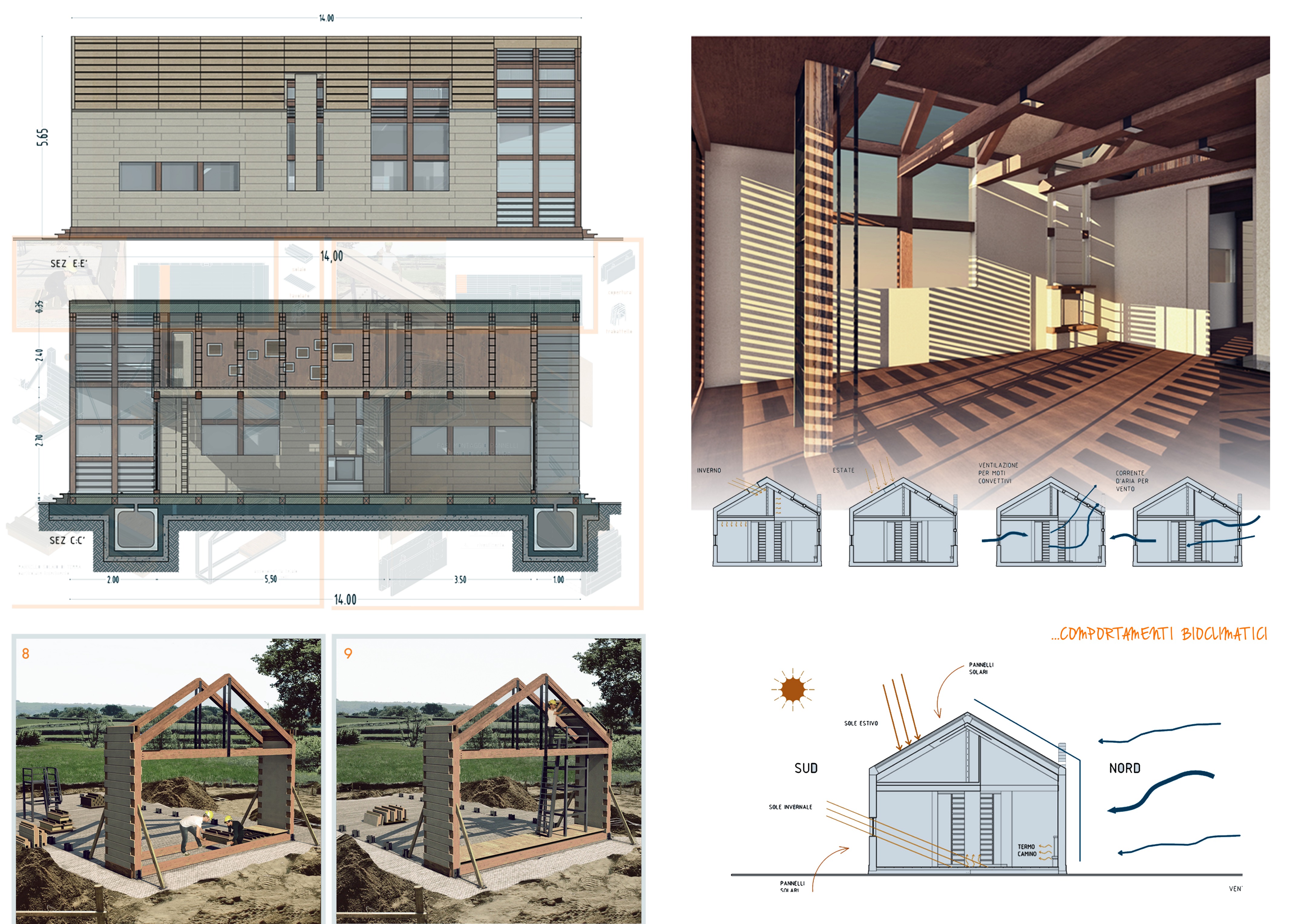 自建可持续住宅 · 三款 A 级住宅原型设计-5