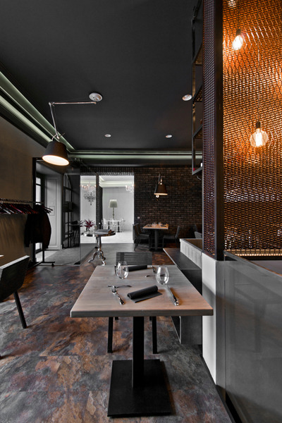 "Dine"餐厅 | 古典与现代的完美交融-35