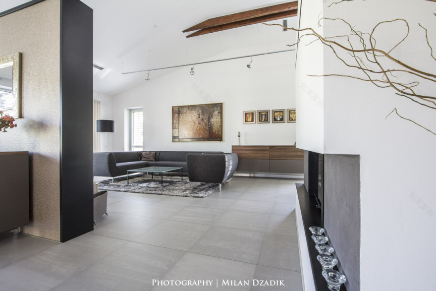 "K1"别墅 | 简约时尚的单家庭住宅设计-23