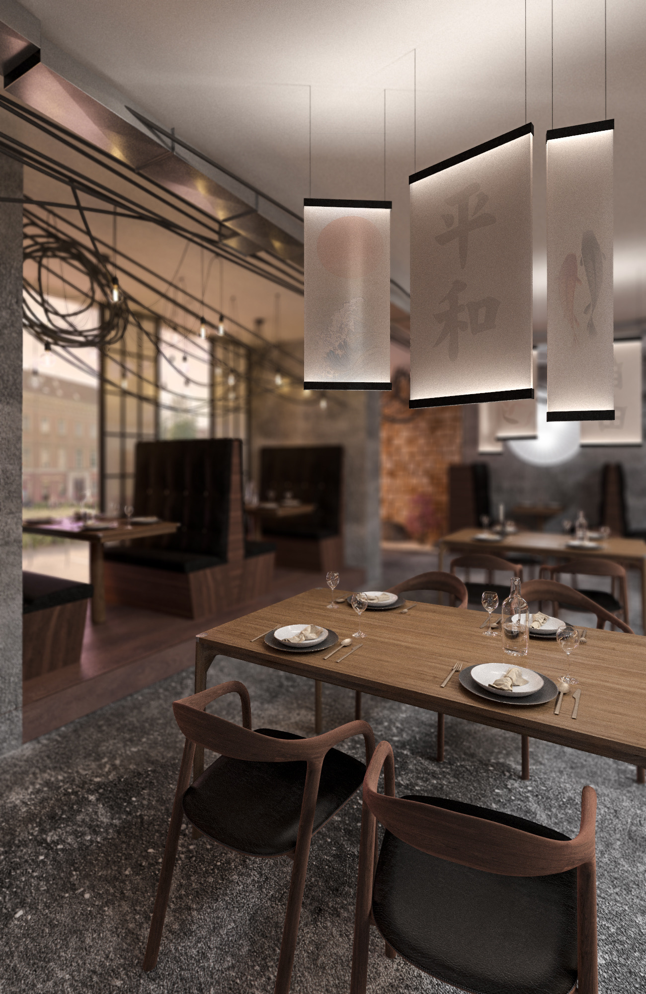 2017 年日本料理餐厅室内设计案例解析-6