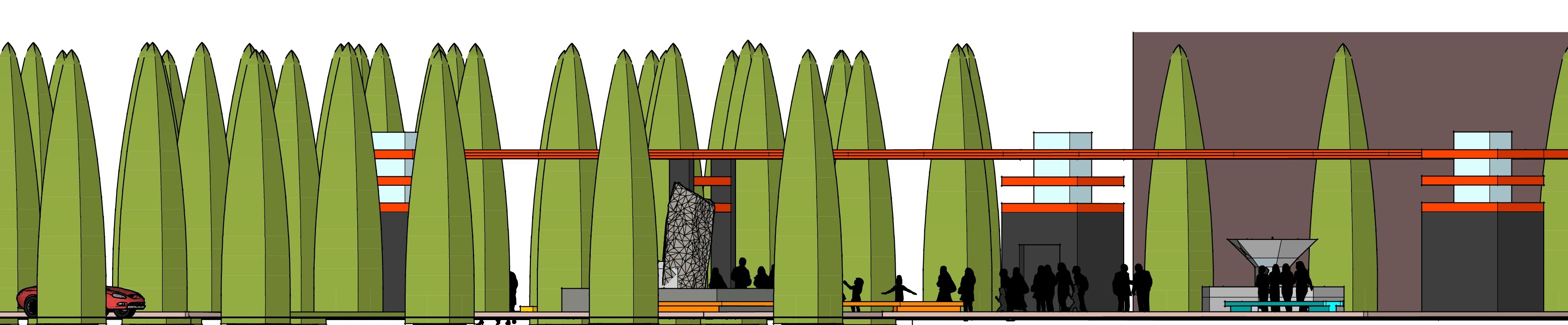 2017 年意大利维罗纳布索伦戈“粮食广场”公共空间设计竞赛-1
