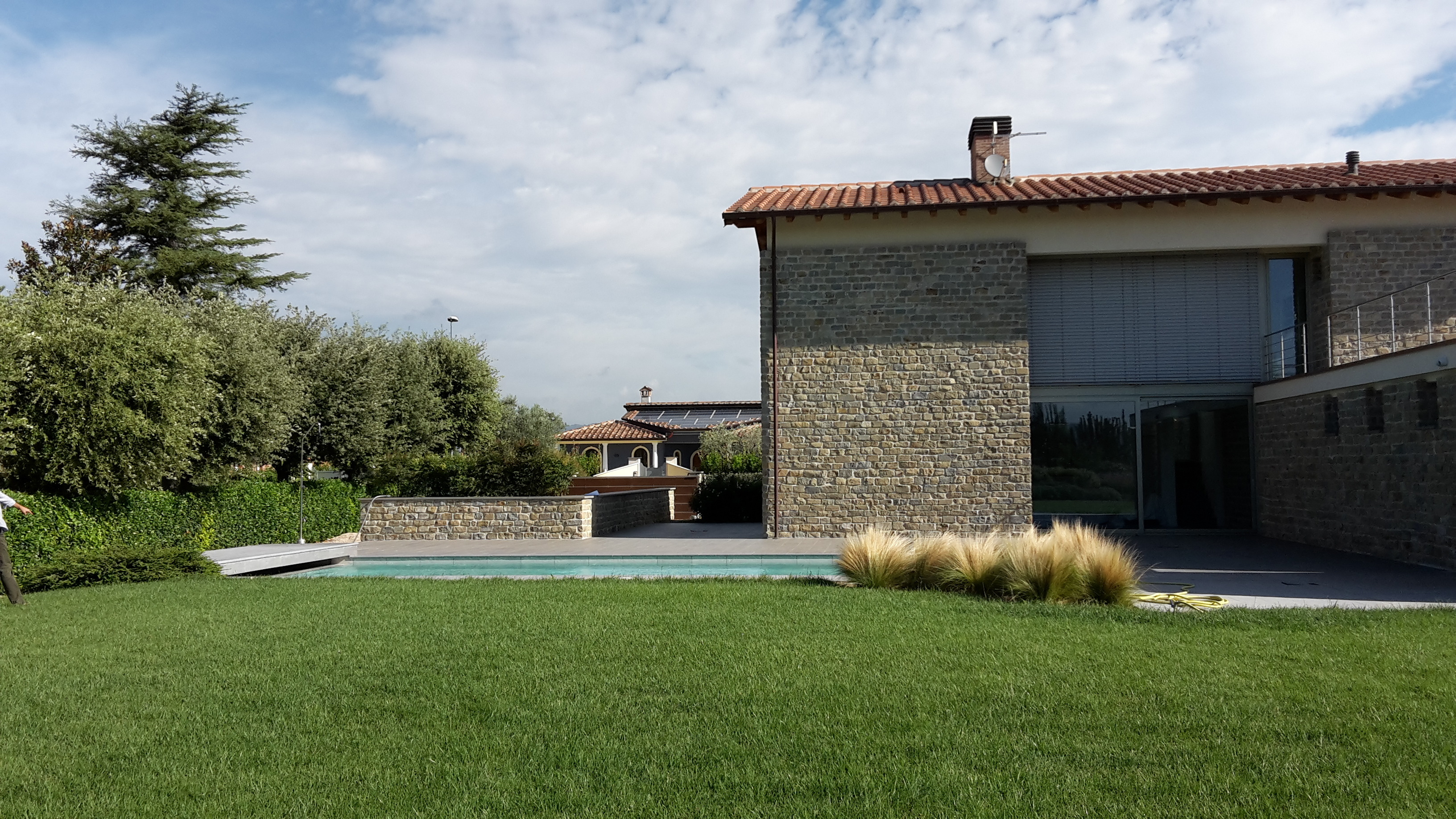 乡村风格别墅，室内外一体化设计-15