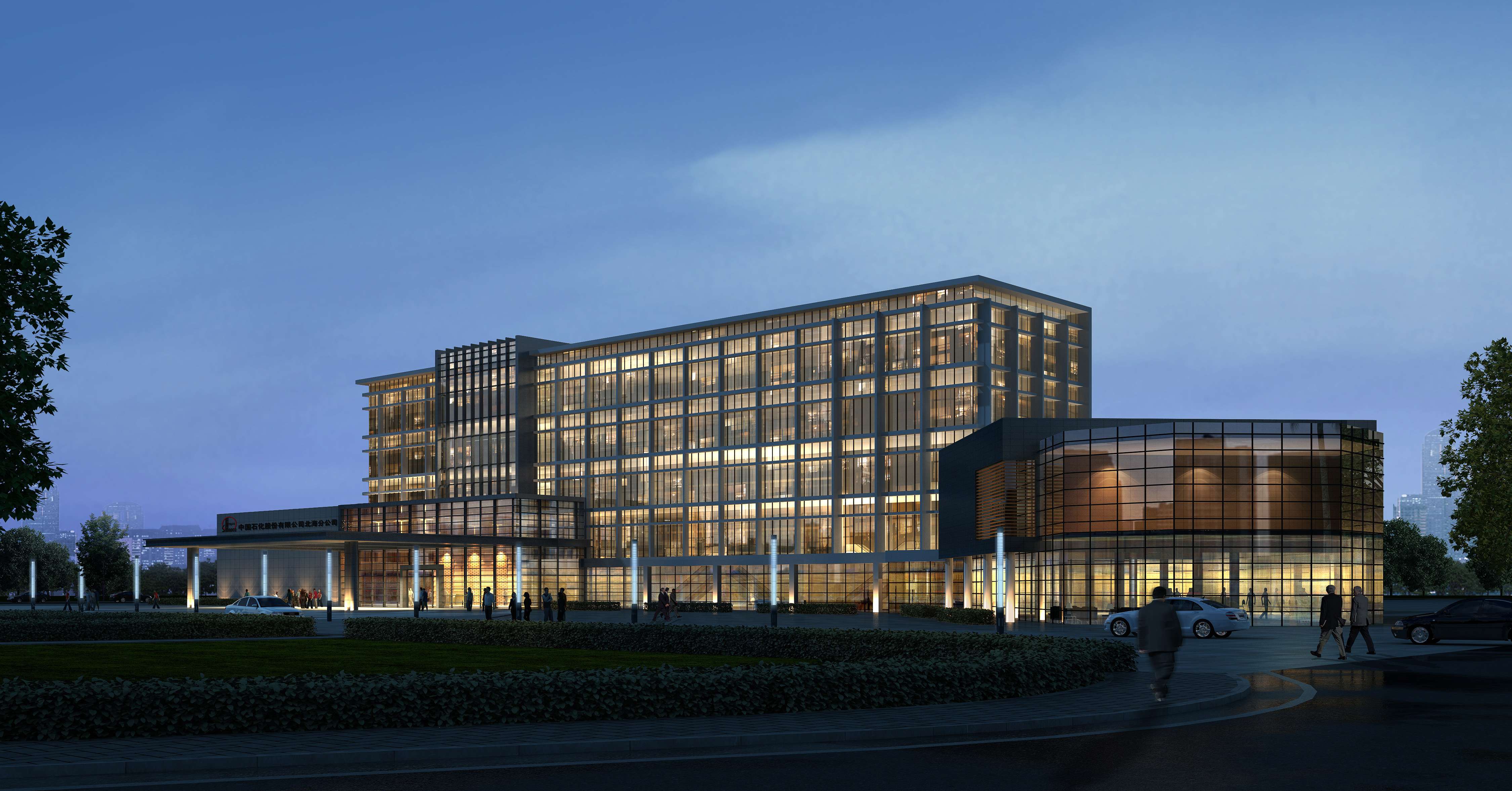 北海中海油办公楼全套方案-3