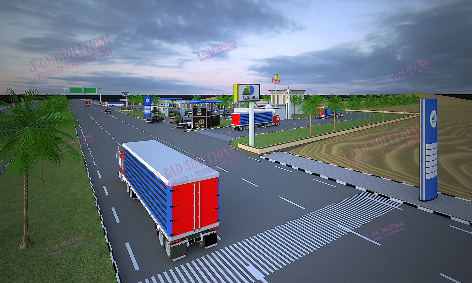 2017 年加油站室内设计案例分析-2