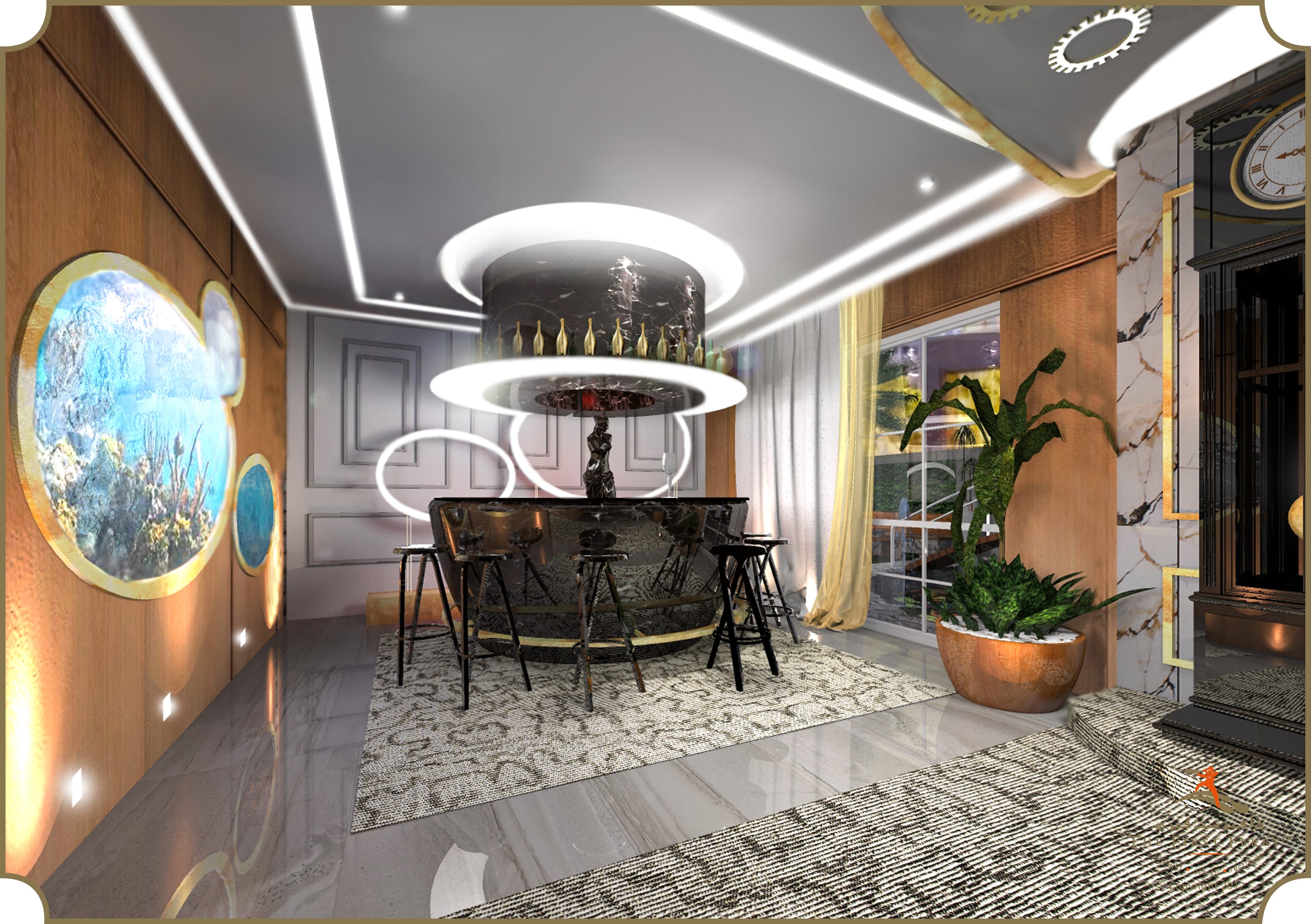 阿联酋沙迦别墅 | 现代与自然的和谐共生-14