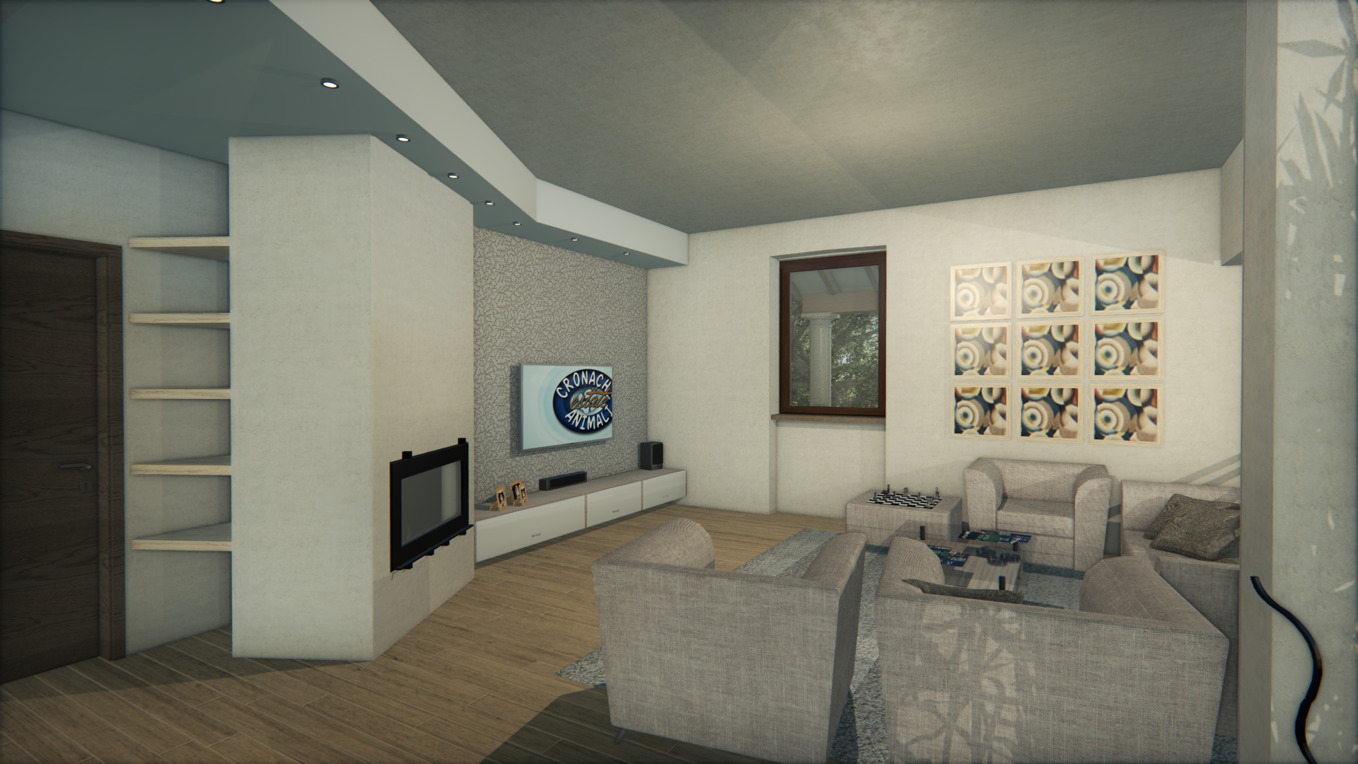 2019 年意大利卡雷特布莱尼亚别墅翻新与扩建-5