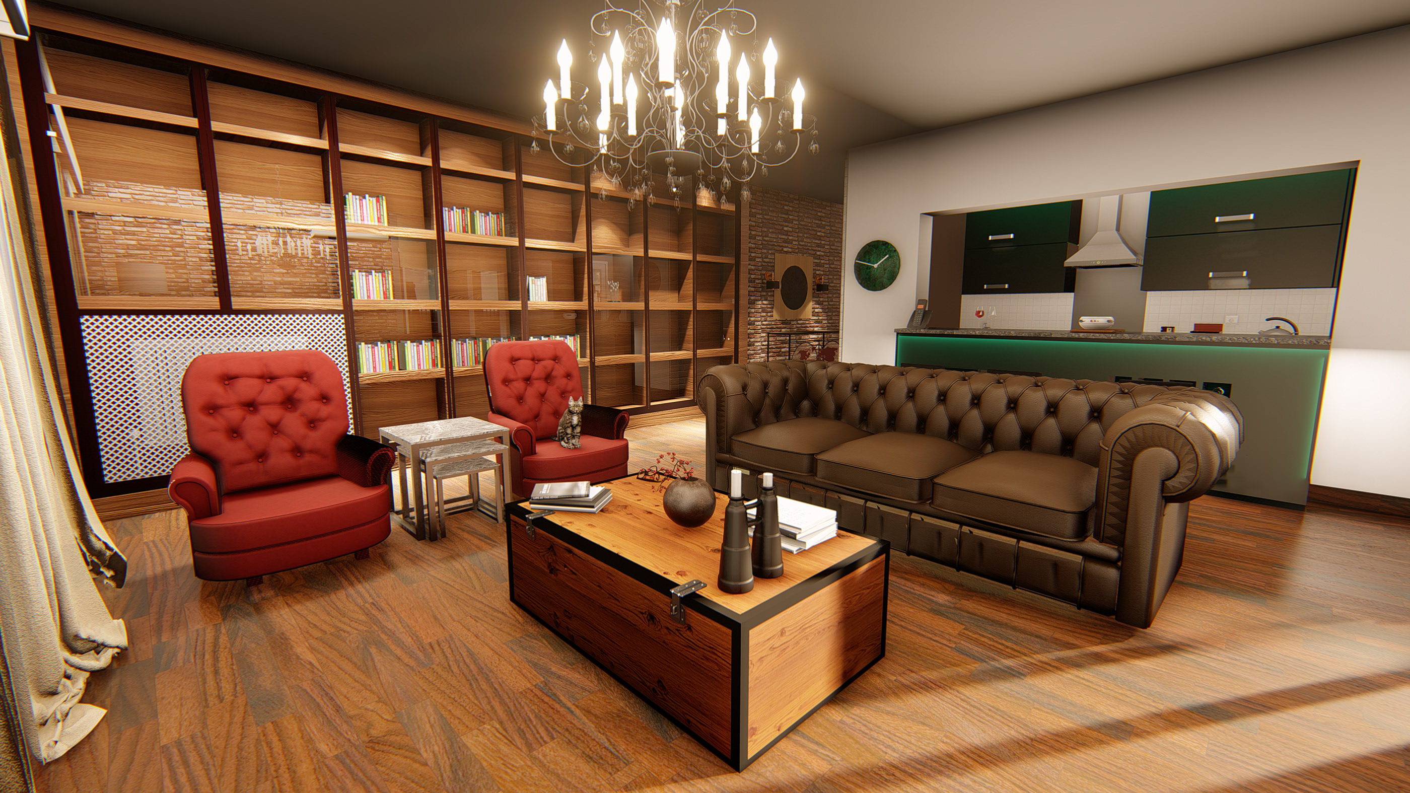 三维立体规划渲染-18