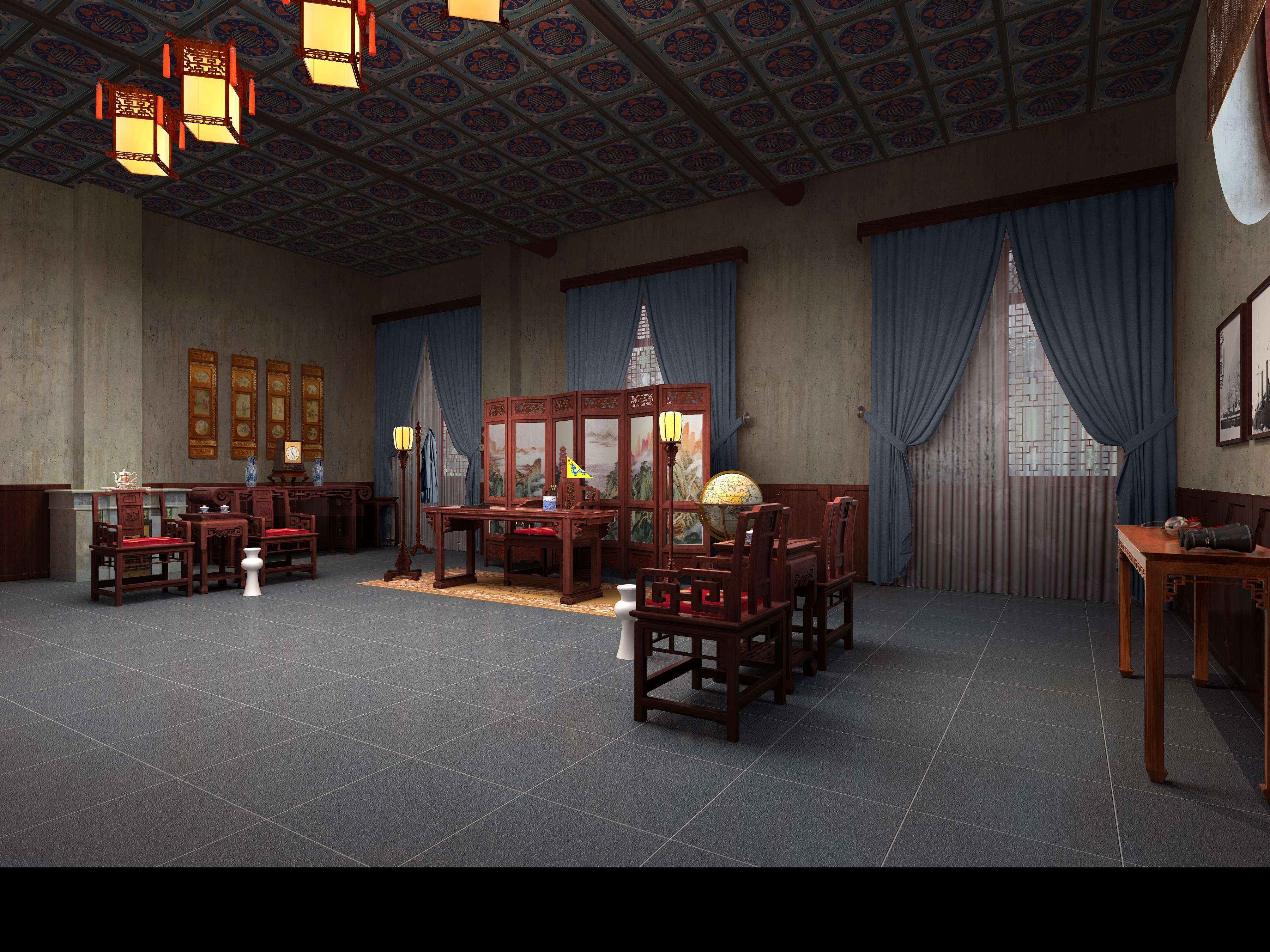 北洋海军提督署原址复原纪念馆设计方案-9