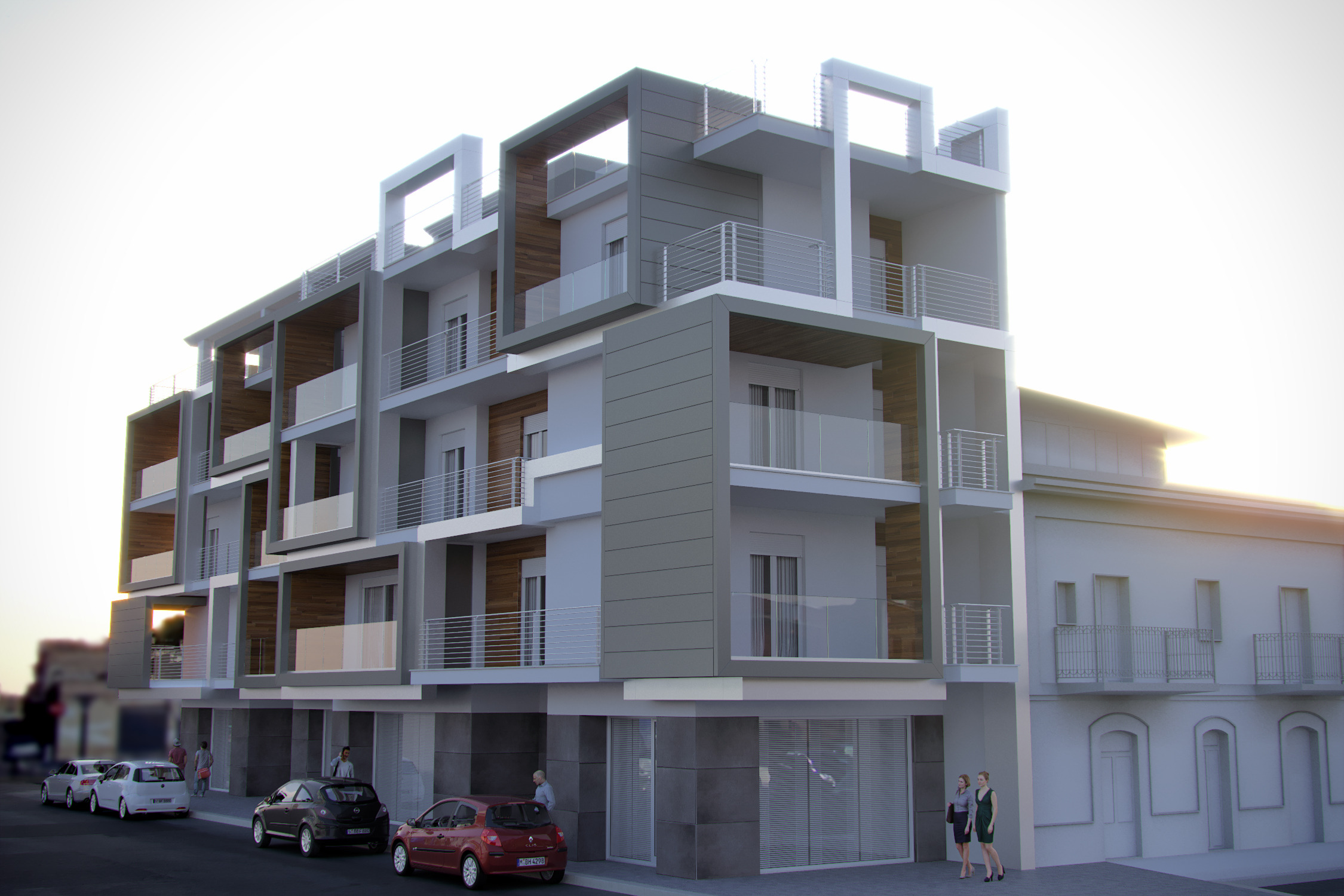 Orta Nova 的多家庭公寓楼设计-2