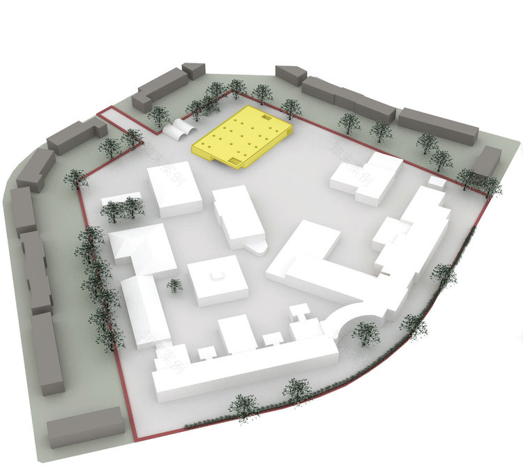伦敦卡沙尔顿男孩体育学院新教学楼-9