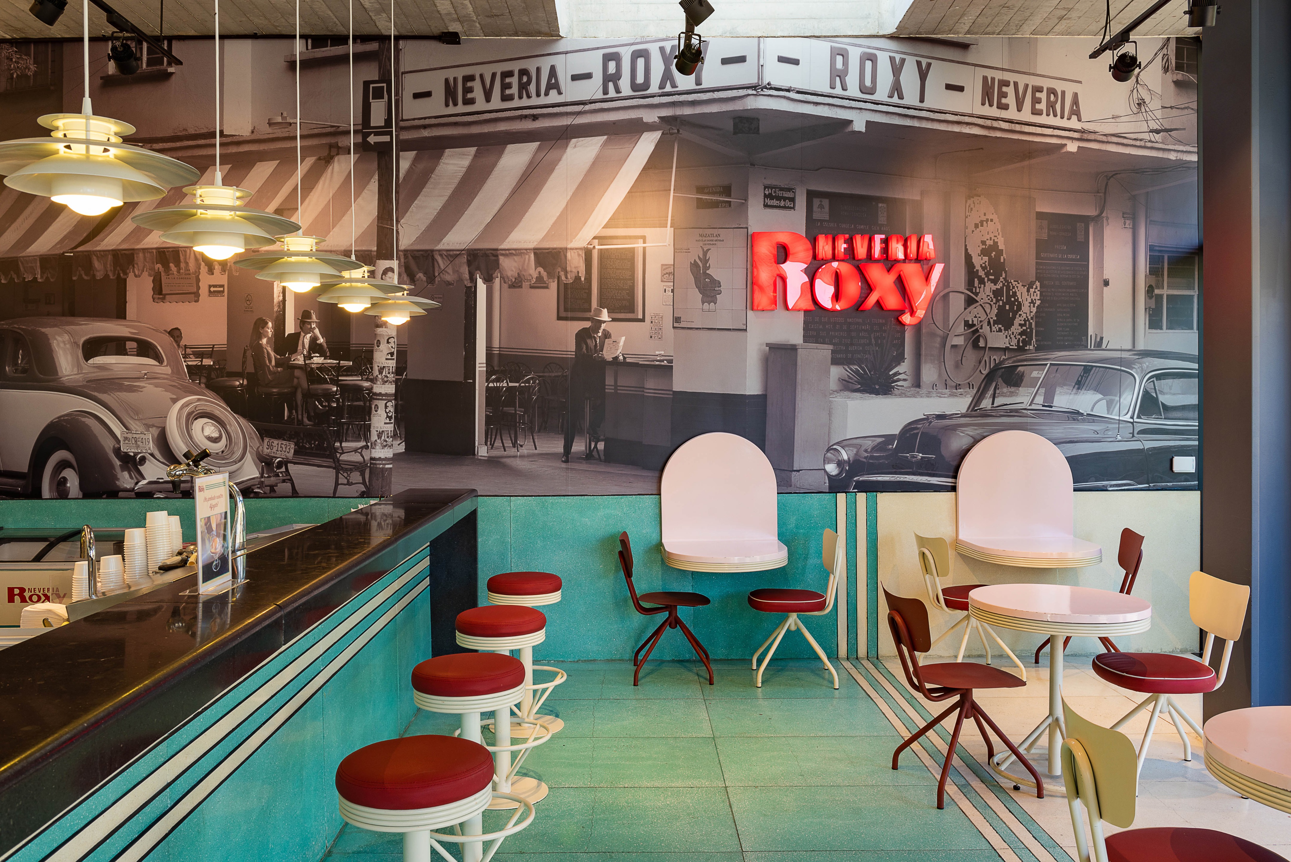 墨西哥城“洛斯菲瑞”冰淇淋店-15