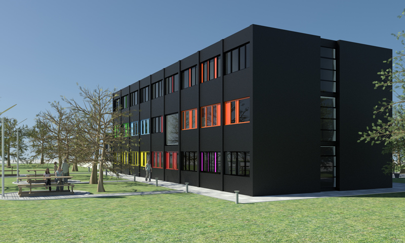 新建专业技能培训中心,展现现代教育空间设计-2