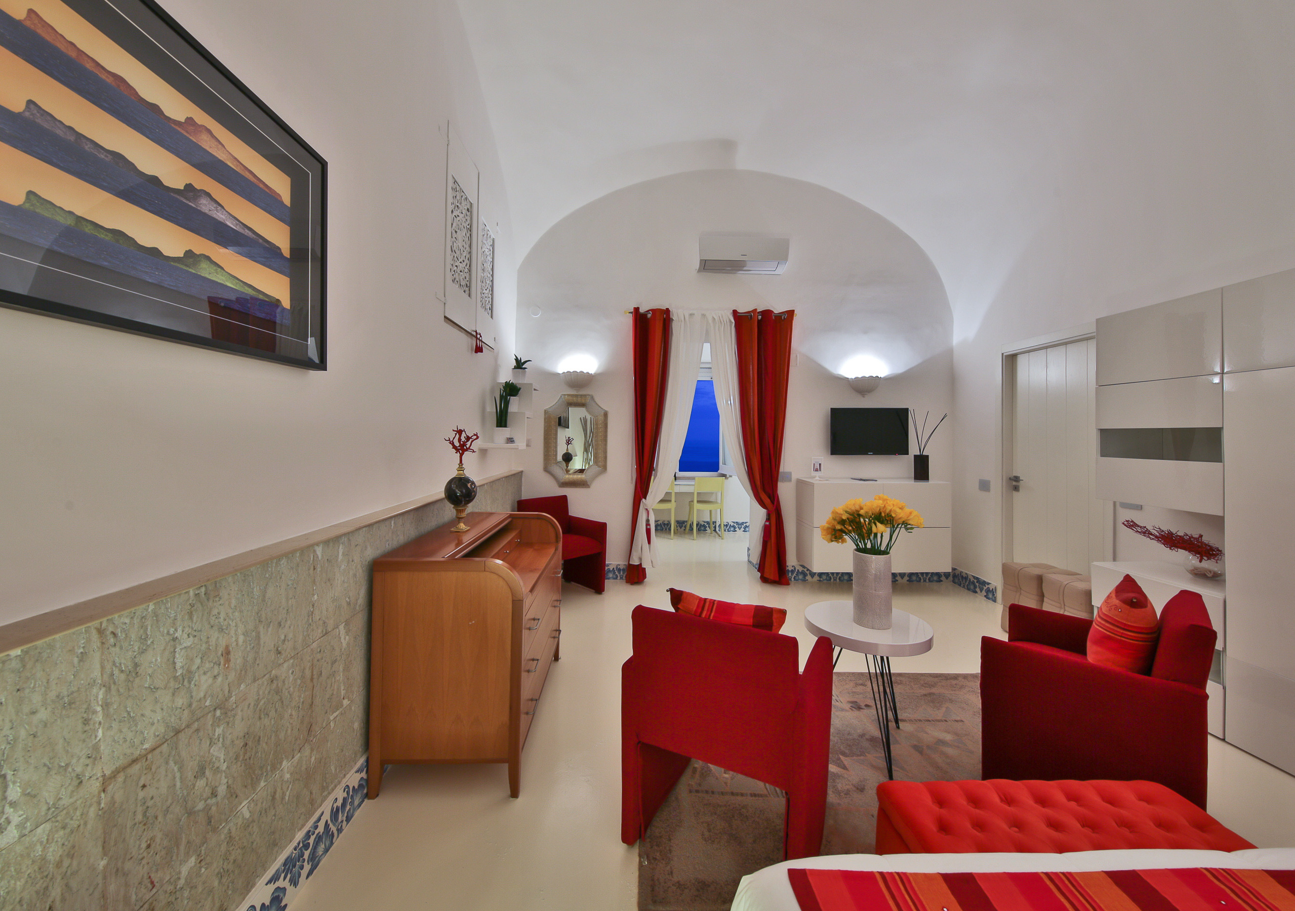 意大利卡普里岛“贝尔维德雷”家居设计&水疗中心-2