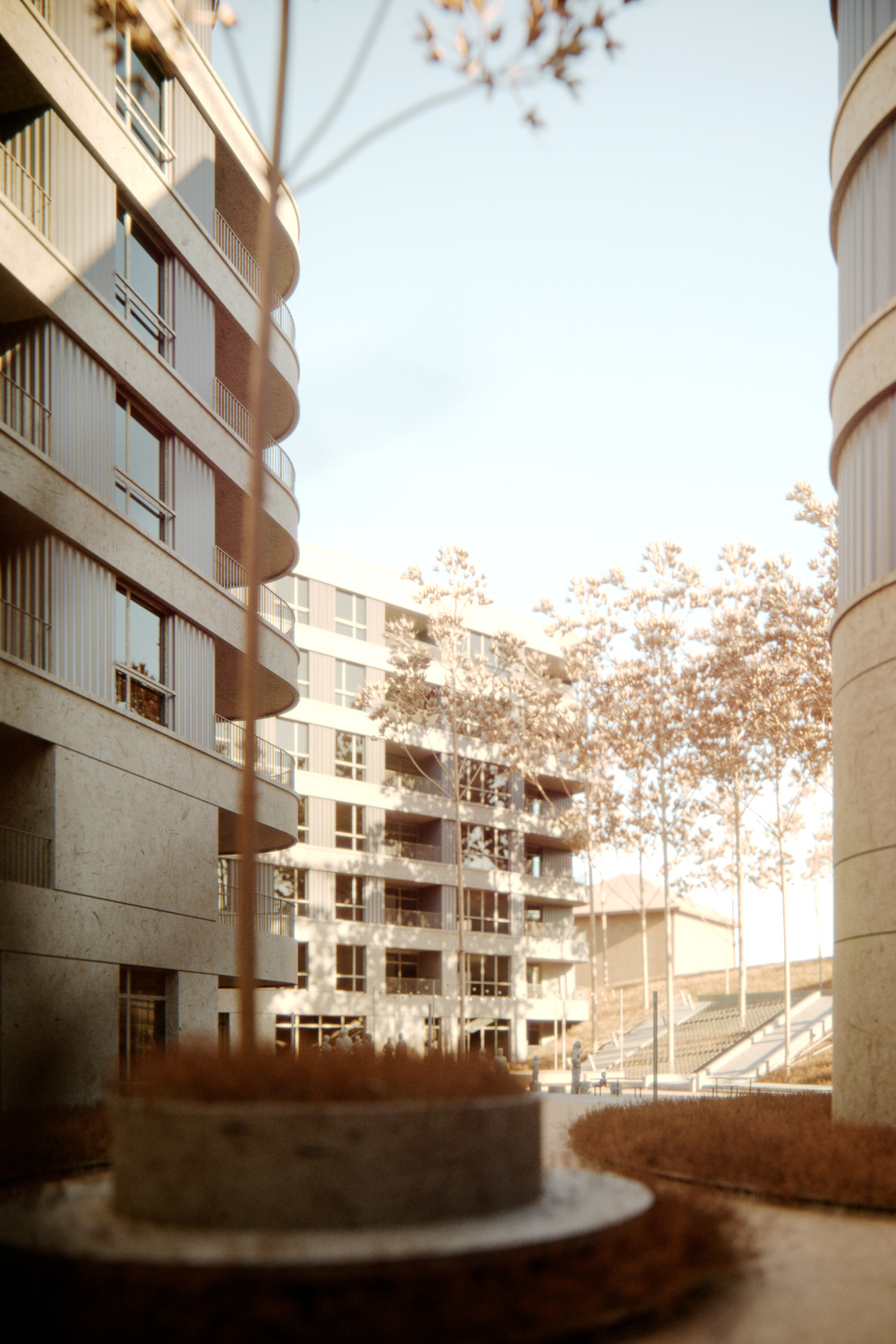 Residential complex. Proposal for competition in Lviv-12