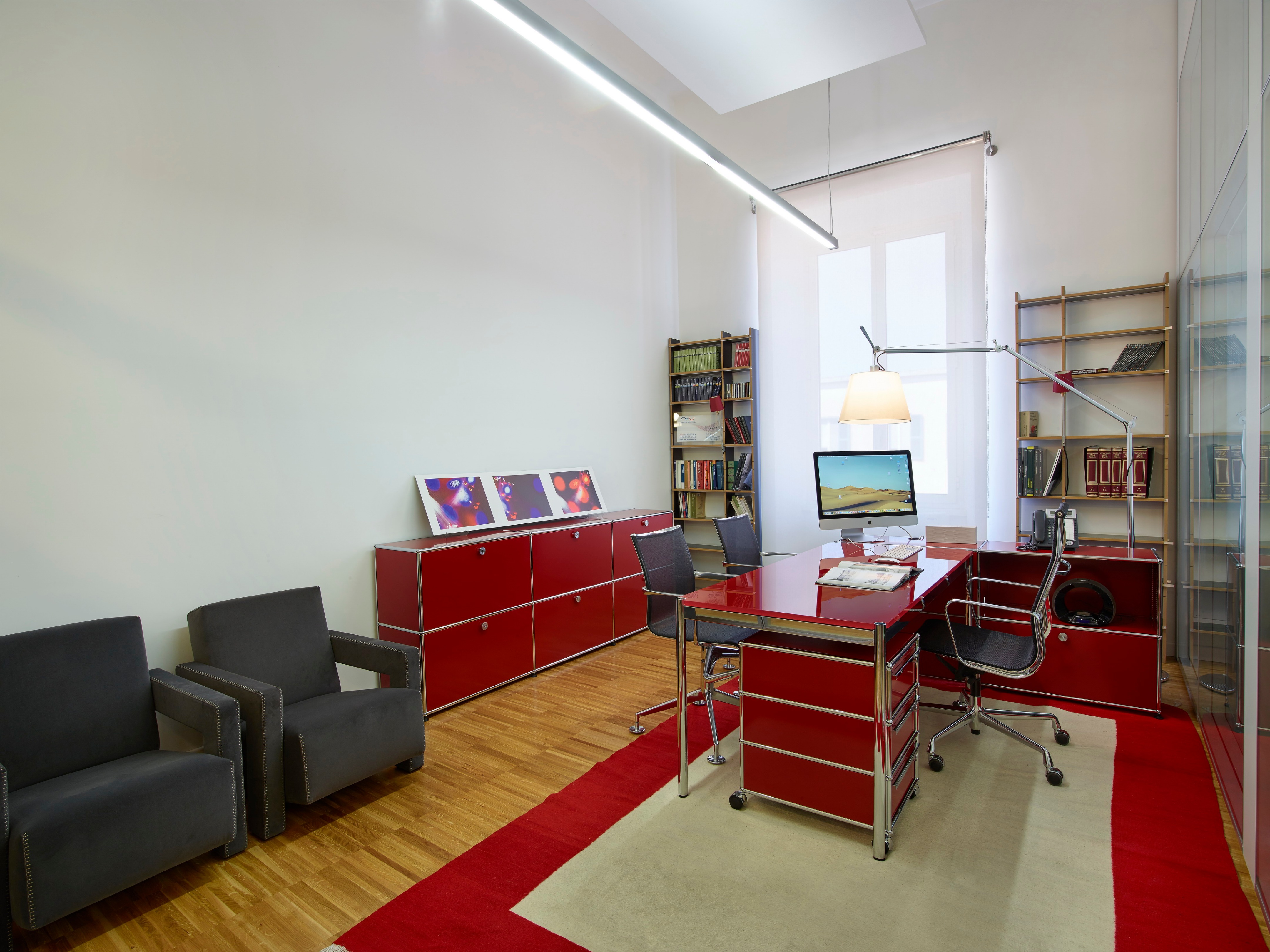 罗马保险公司的现代模块化办公室-7