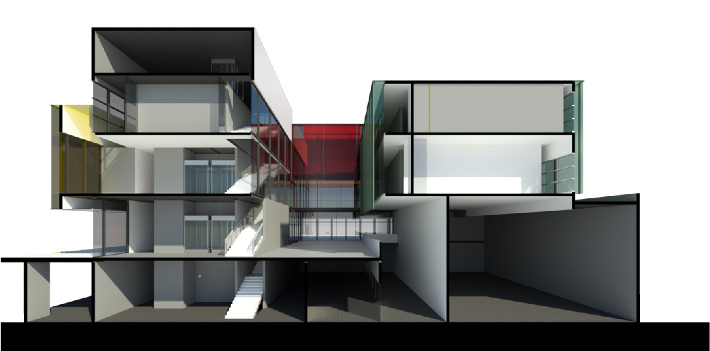 模块化设计打造现代中学教育空间-8