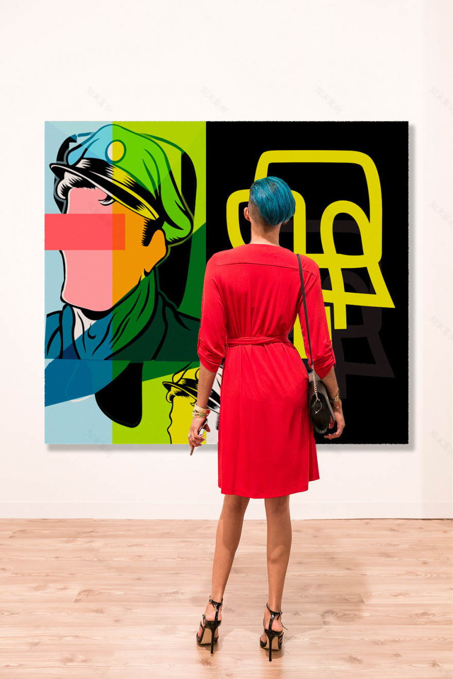 Apolo Arauz 抽象艺术装饰室内设计案例-0