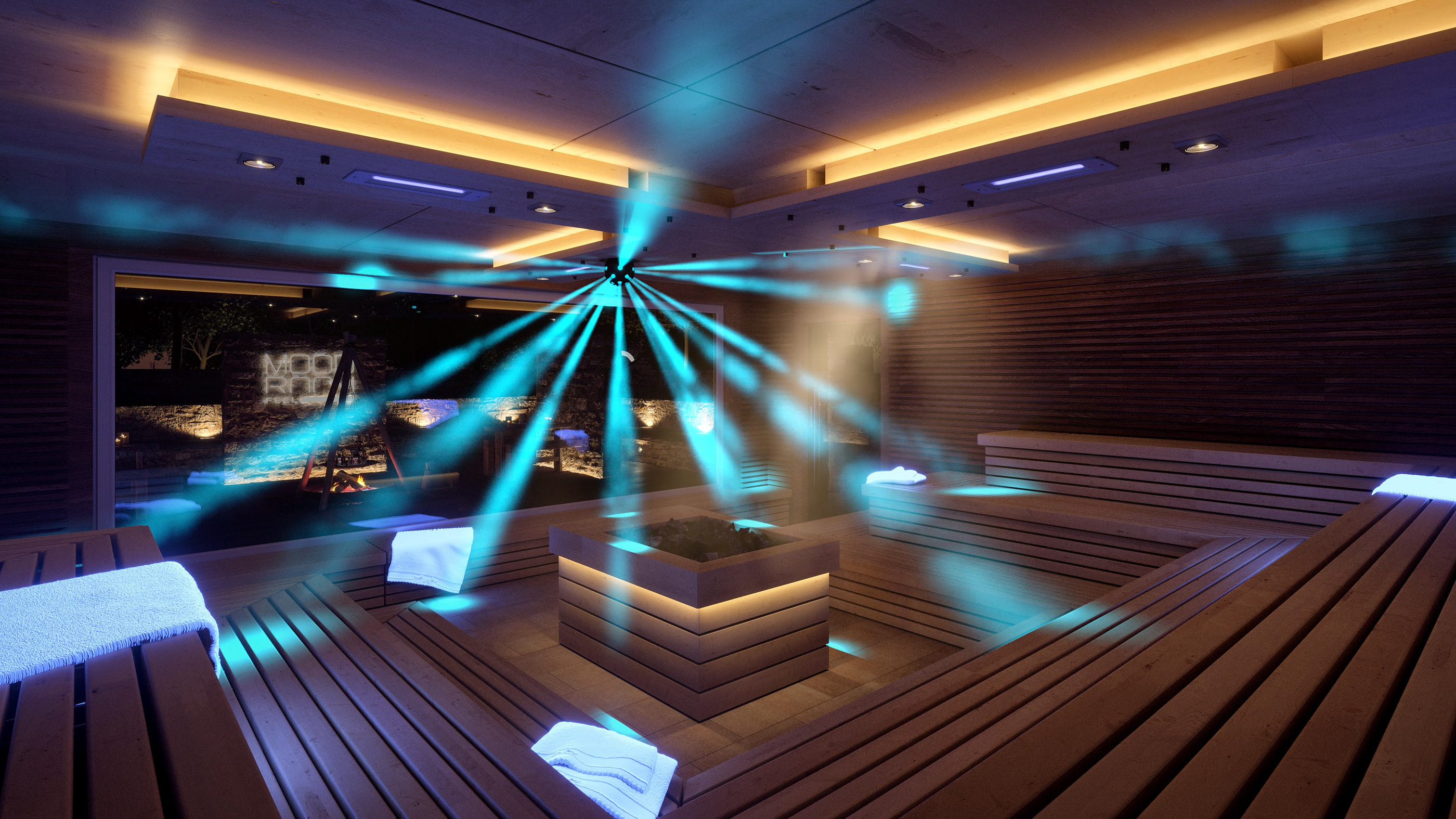 活动桑拿房设计，多元灯光营造 Mood-Room 氛围-3