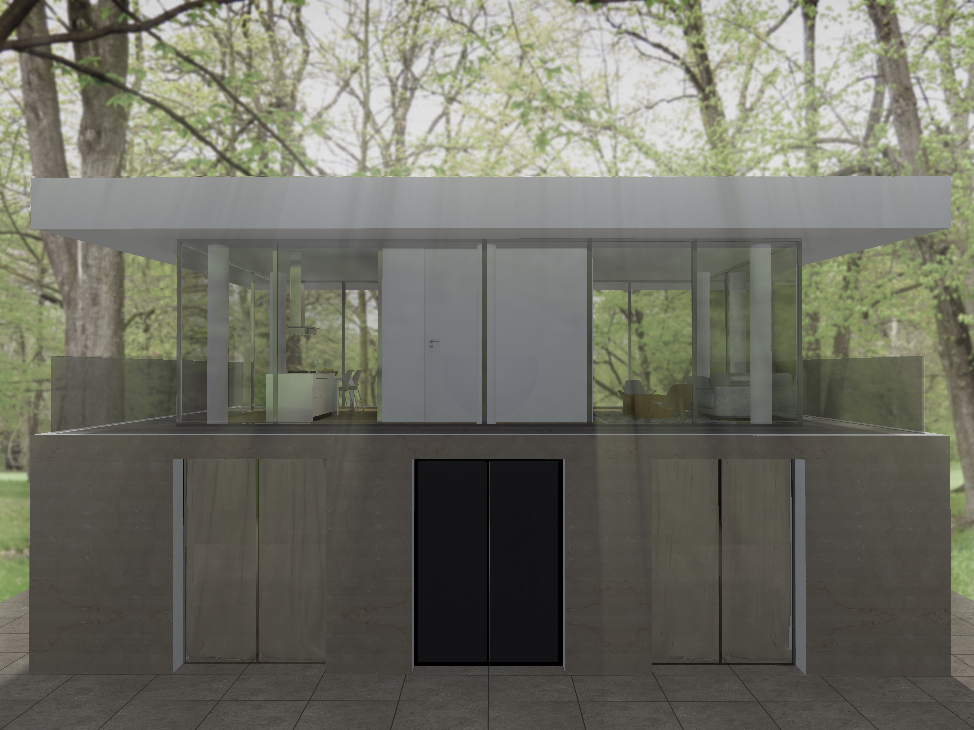 双层别墅室内设计，融入自然之美-0