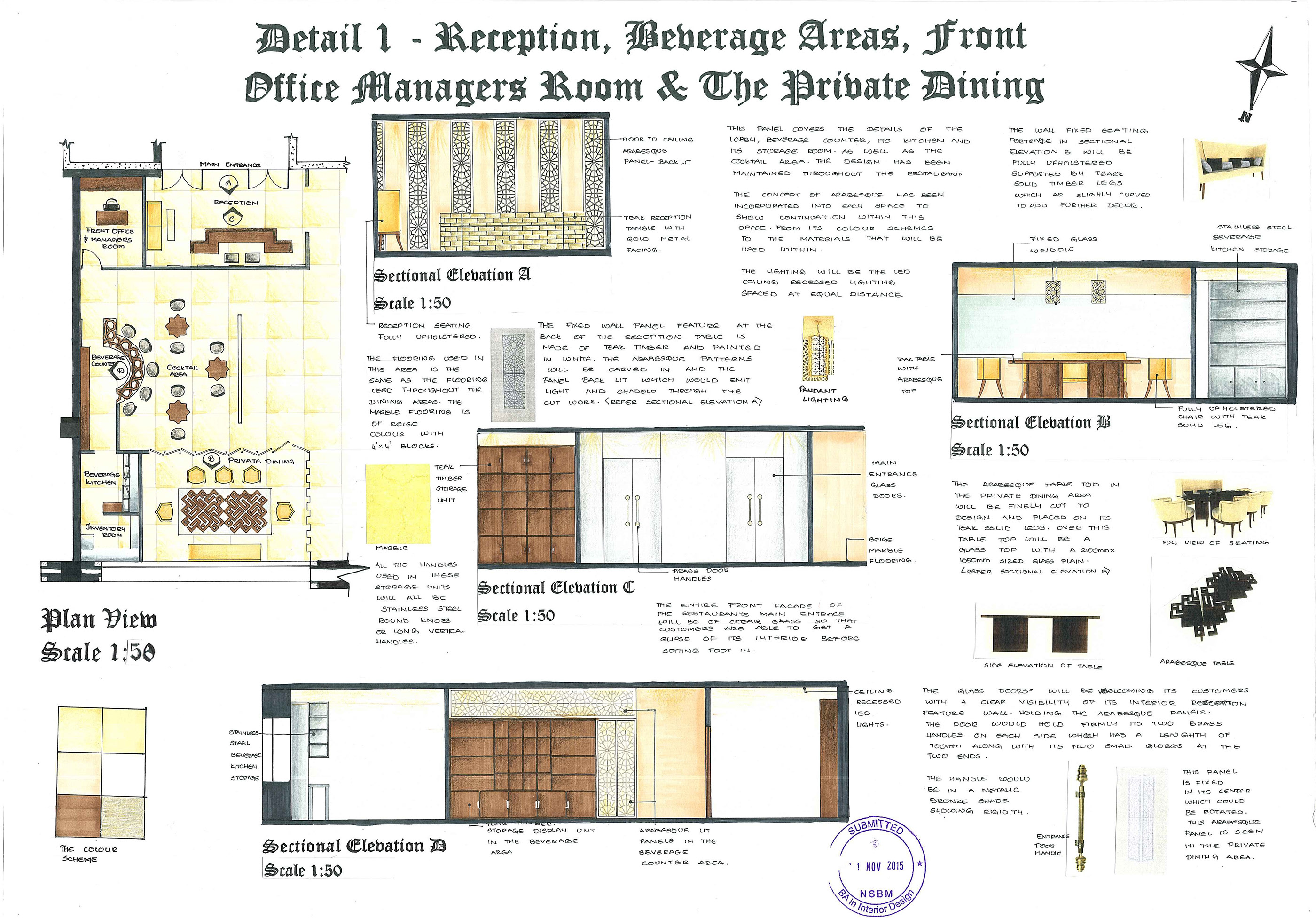 阿拉伯风情的现代演绎——"Arabesque"阿拉伯餐厅设计-7