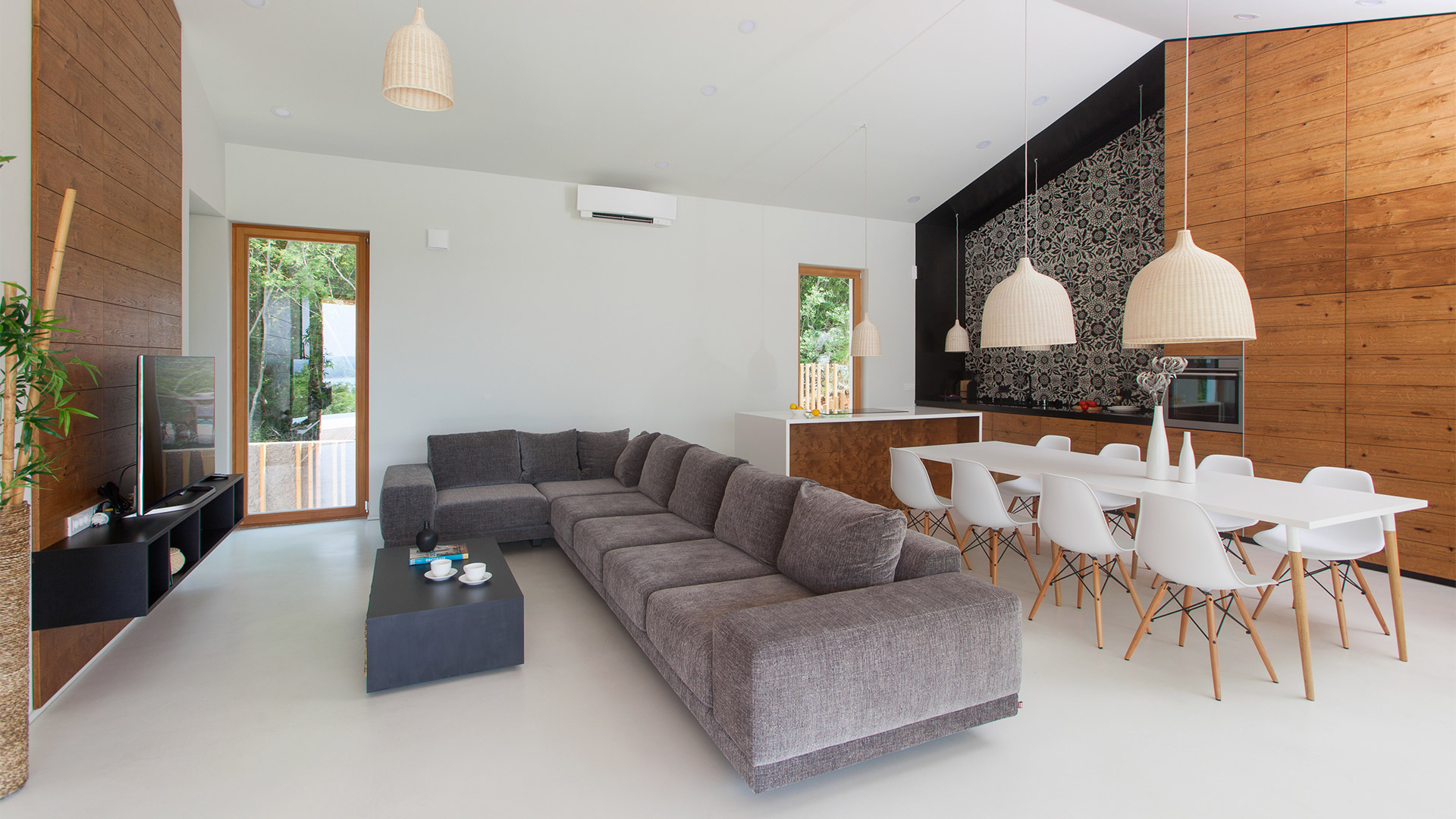 克罗地亚私人别墅 | 自然风格与工业风完美融合-2