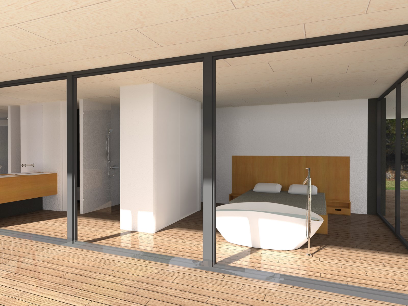 克罗地亚现代别墅公寓设计-25