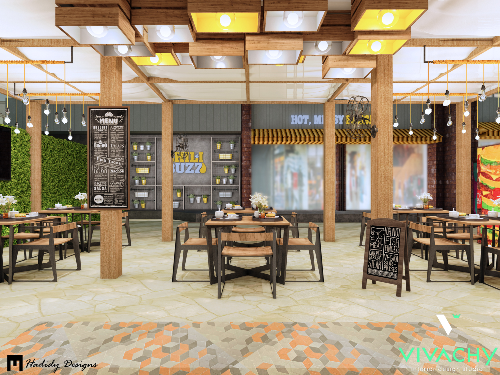 ChiliBuzz 热辣混乱汉堡店-2