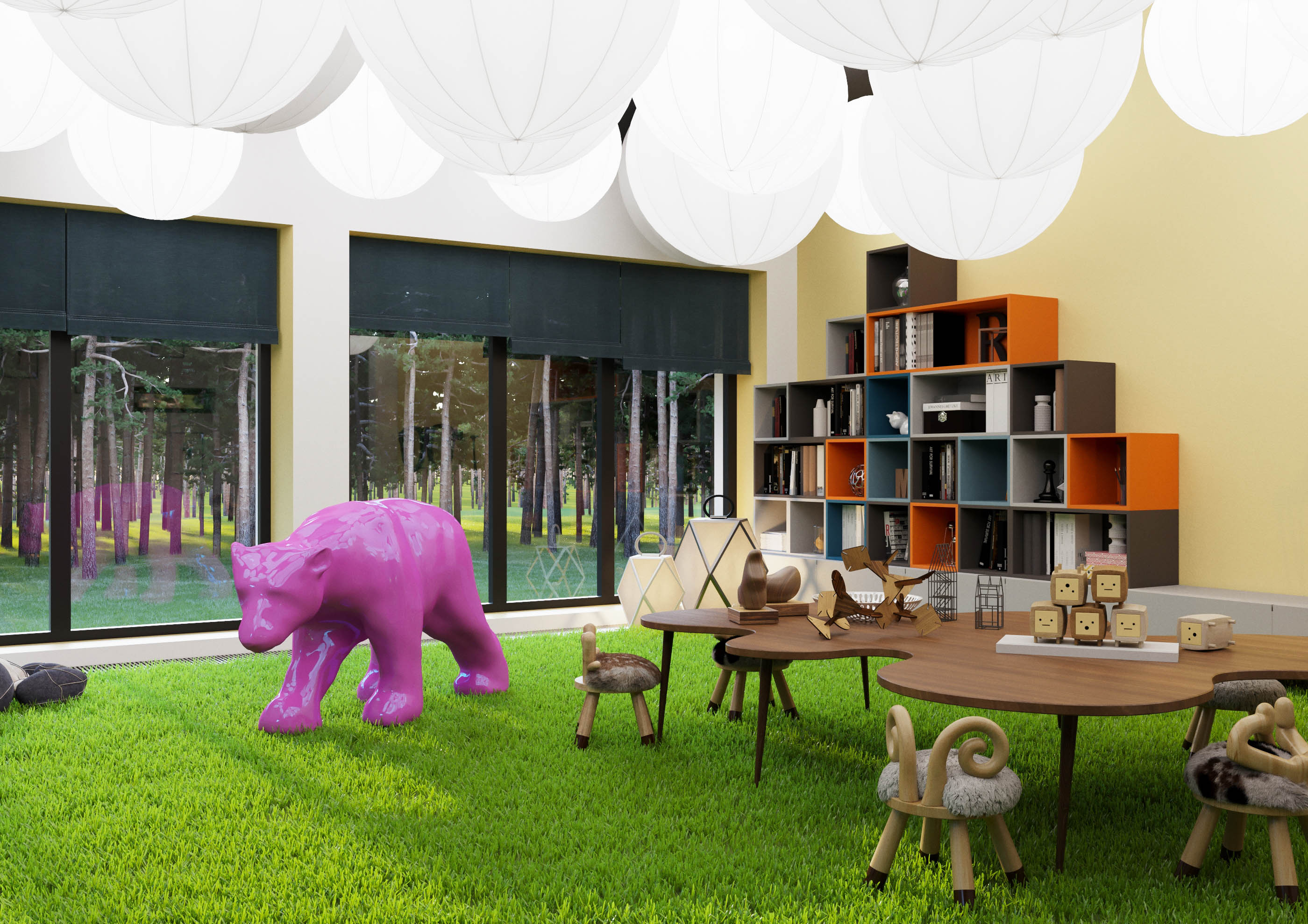 莫斯科乡村别墅 | 2017 年完工的单家庭住宅室内设计案例-40