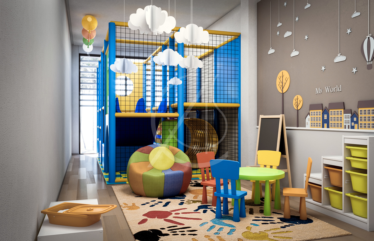 现代伊斯兰妇女健身中心-19