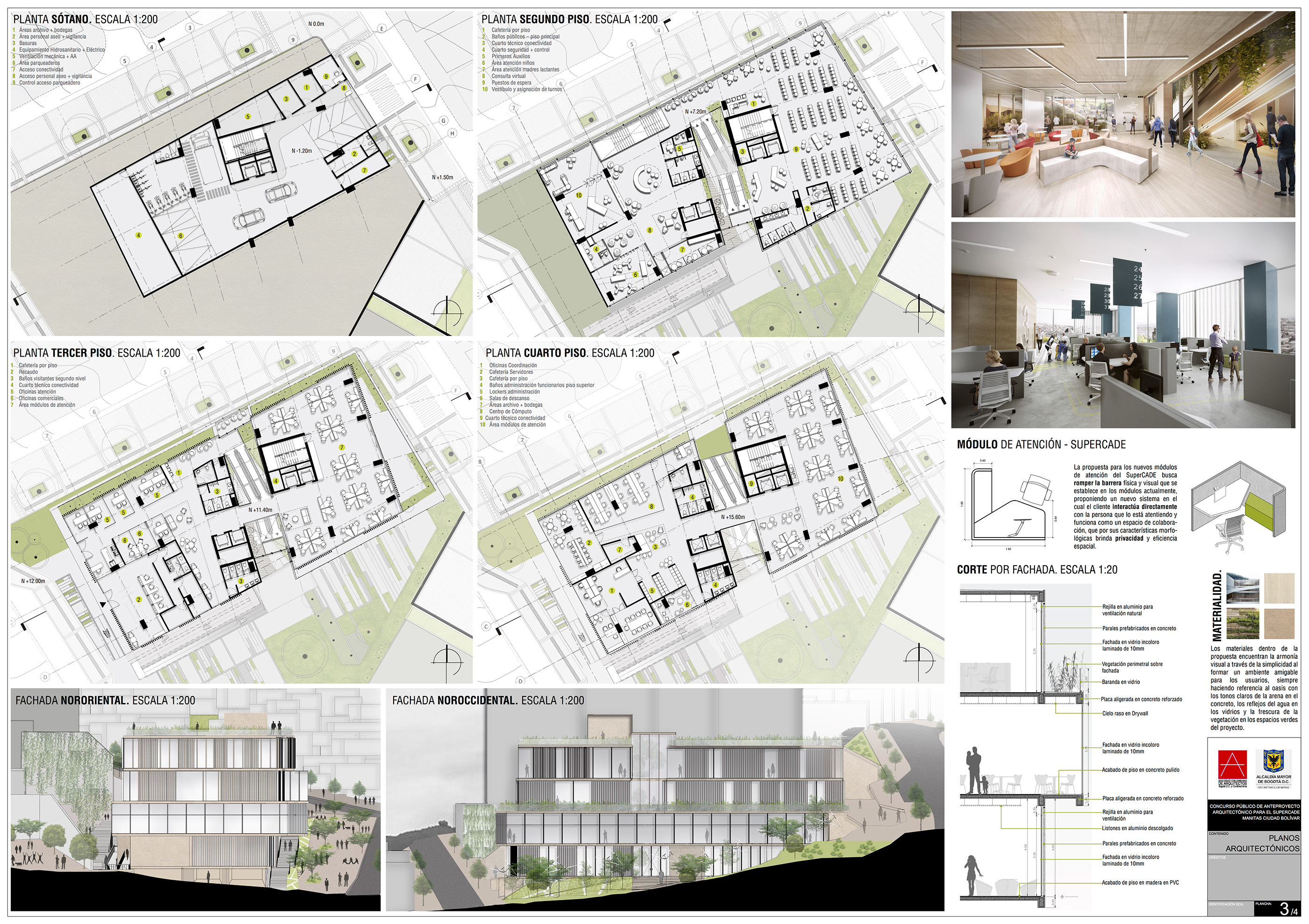 哥伦比亚建筑师协会超立方体竞赛设计-8