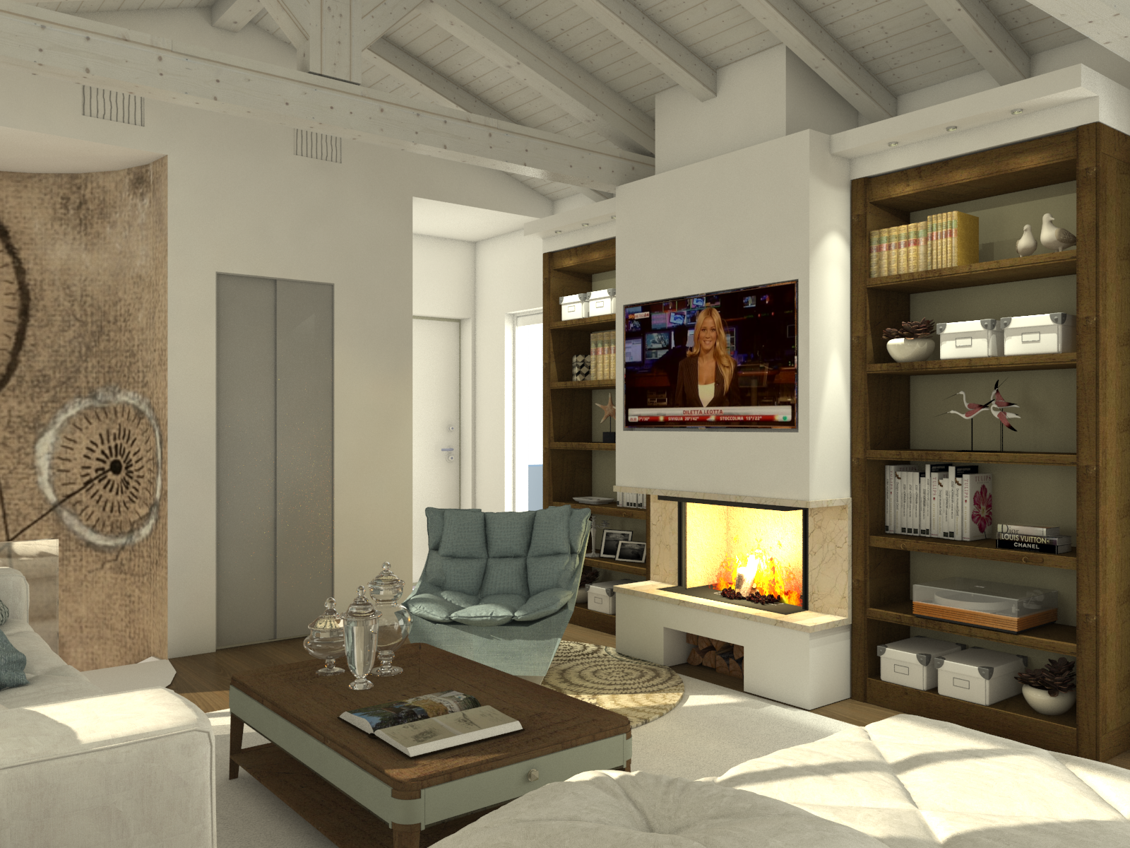 2018 年卡利亚定制公寓设计 | 超级阁楼的室内设计魅力-3