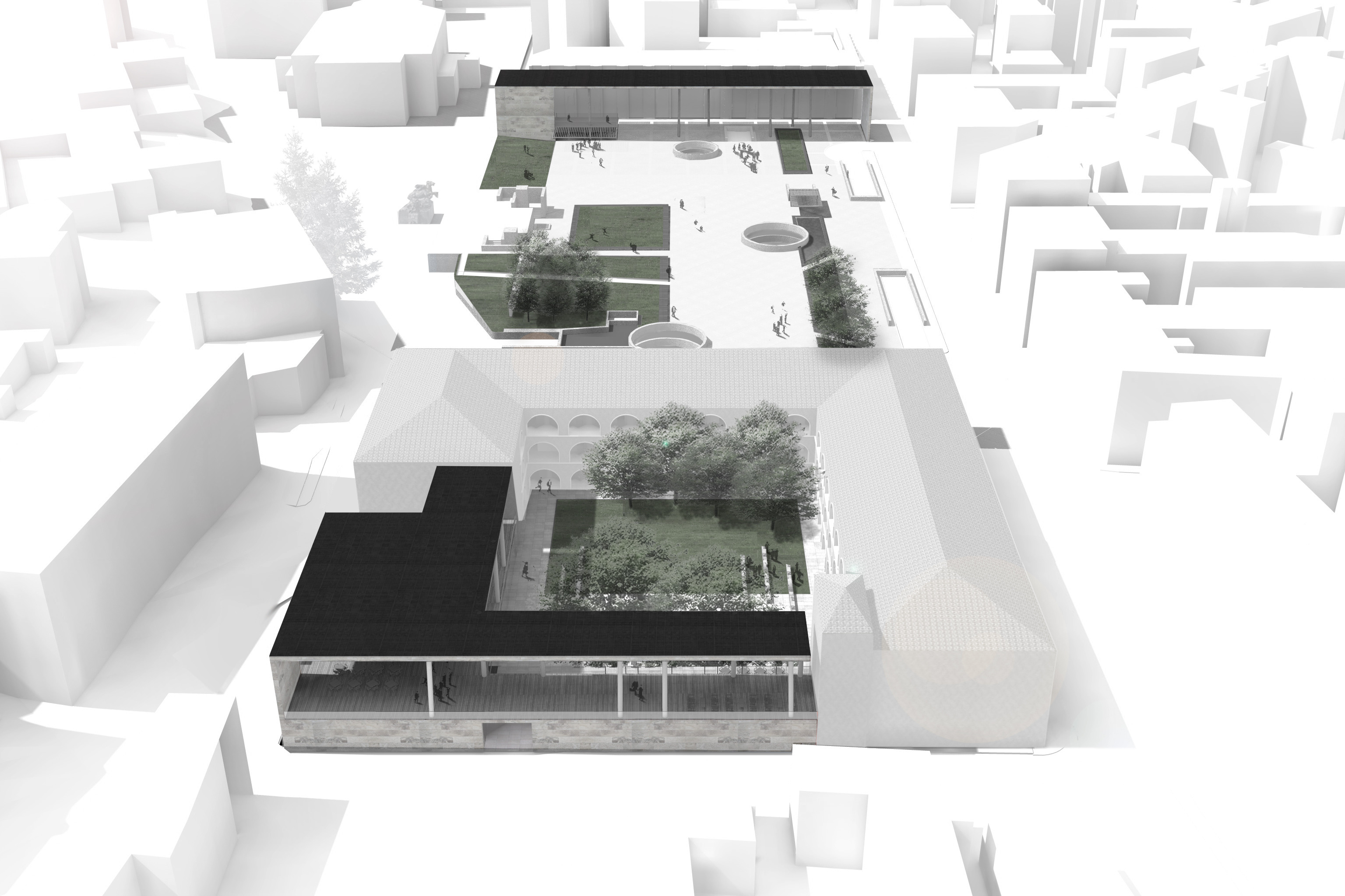 国际竞赛中的 varese 城市重建项目-1