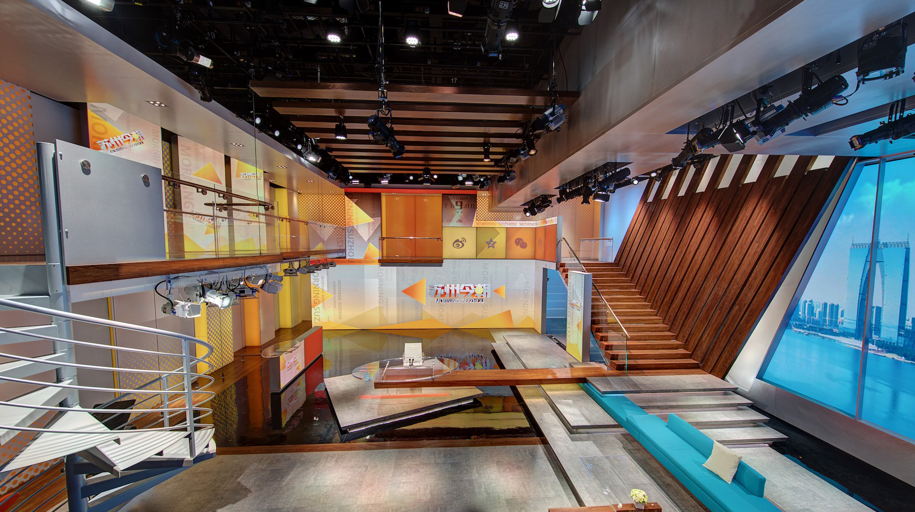 苏州电视台广播演播室-5