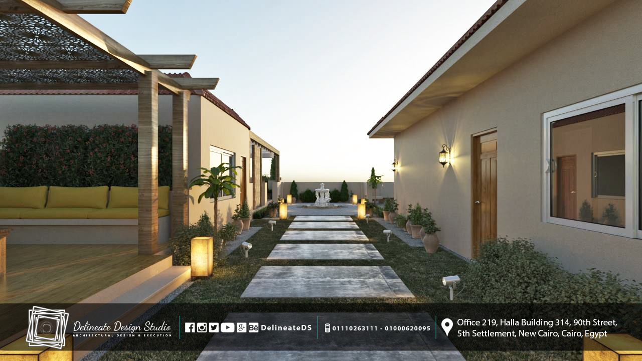 新开罗别墅 | 现代宜居的室内外设计-46