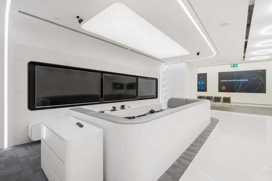 华为展厅——现代科技与空间的完美结合-42