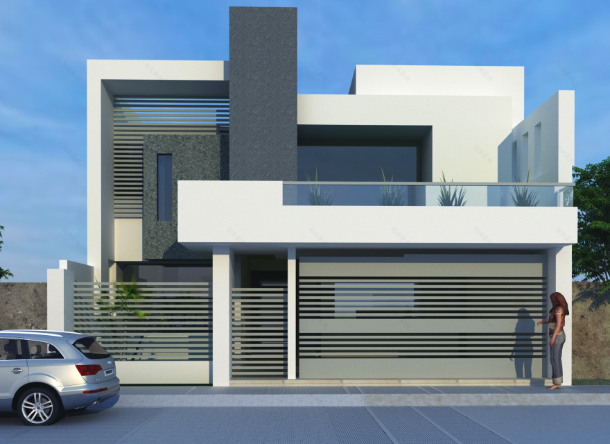 墨西哥风情独栋住宅设计-19