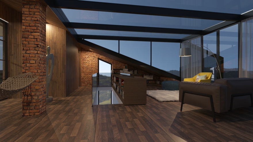 45-X 别墅 | 融入自然的室内设计杰作-6