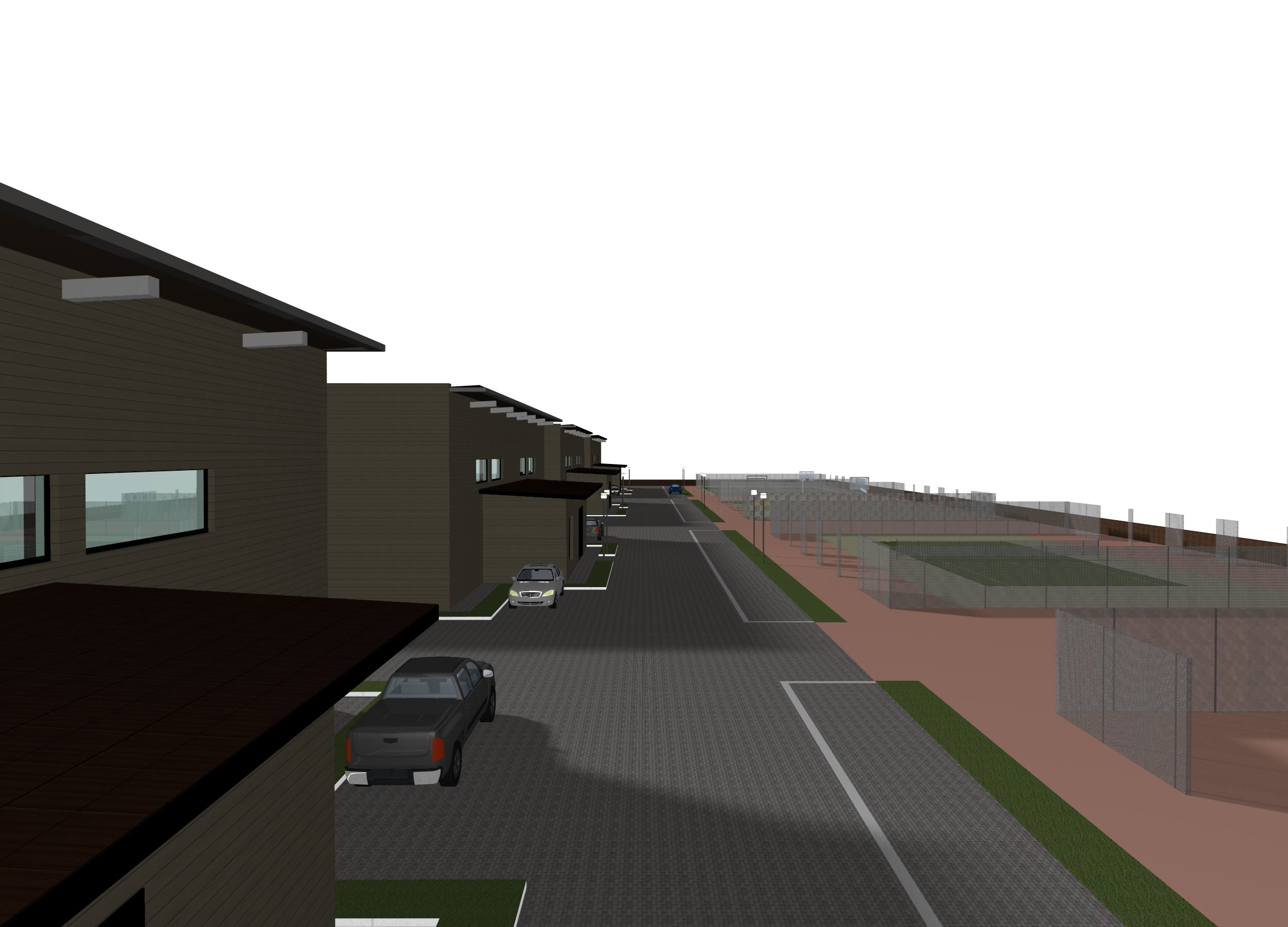 2015 年完工的混合结构体育中心设计-2