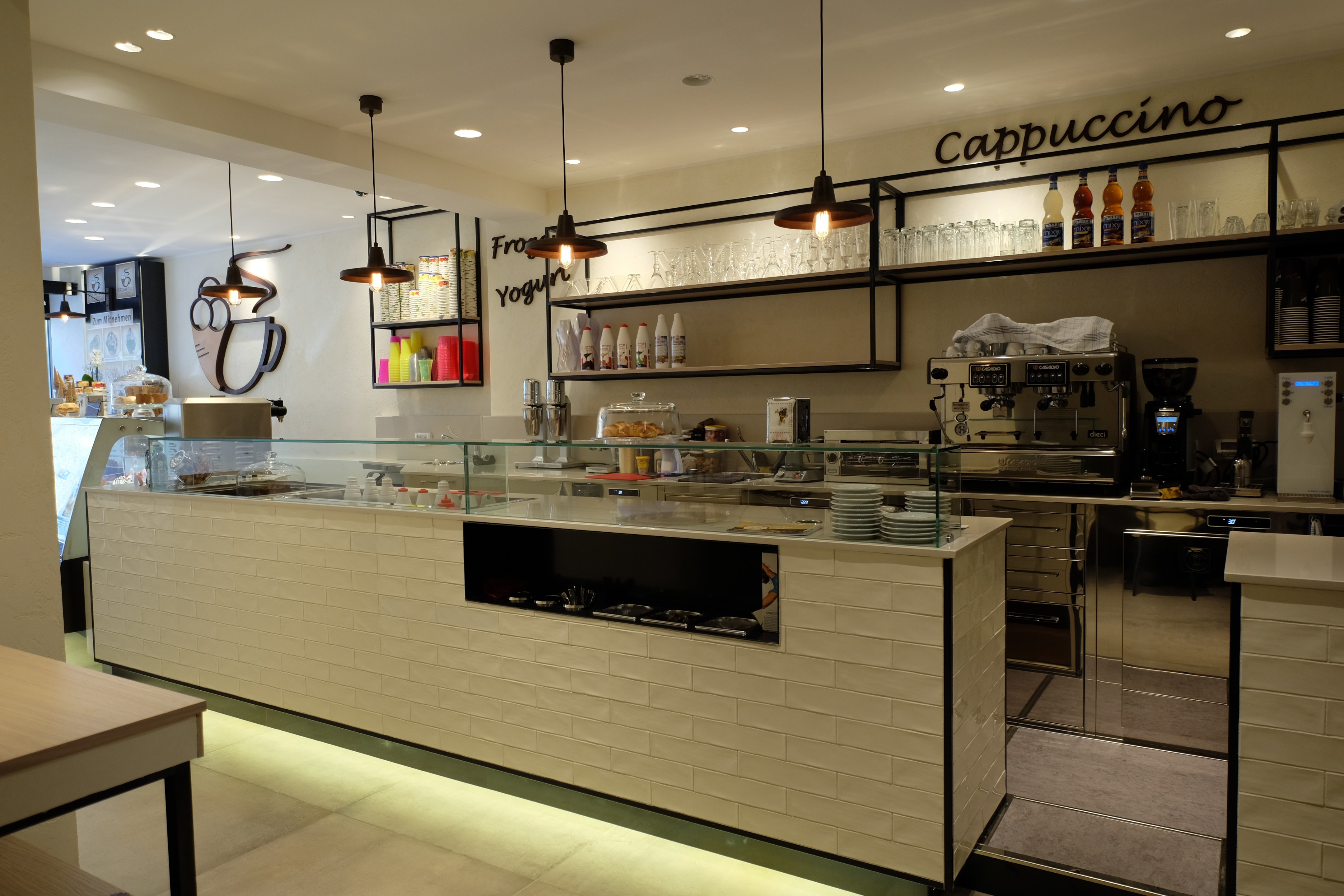 2016 年慕尼黑 CreamItaly 冰淇淋咖啡厅室内设计-4