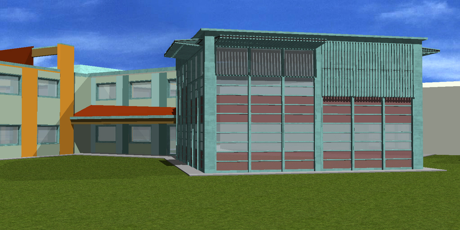 2018 年木结构销售会议办公室扩建-1