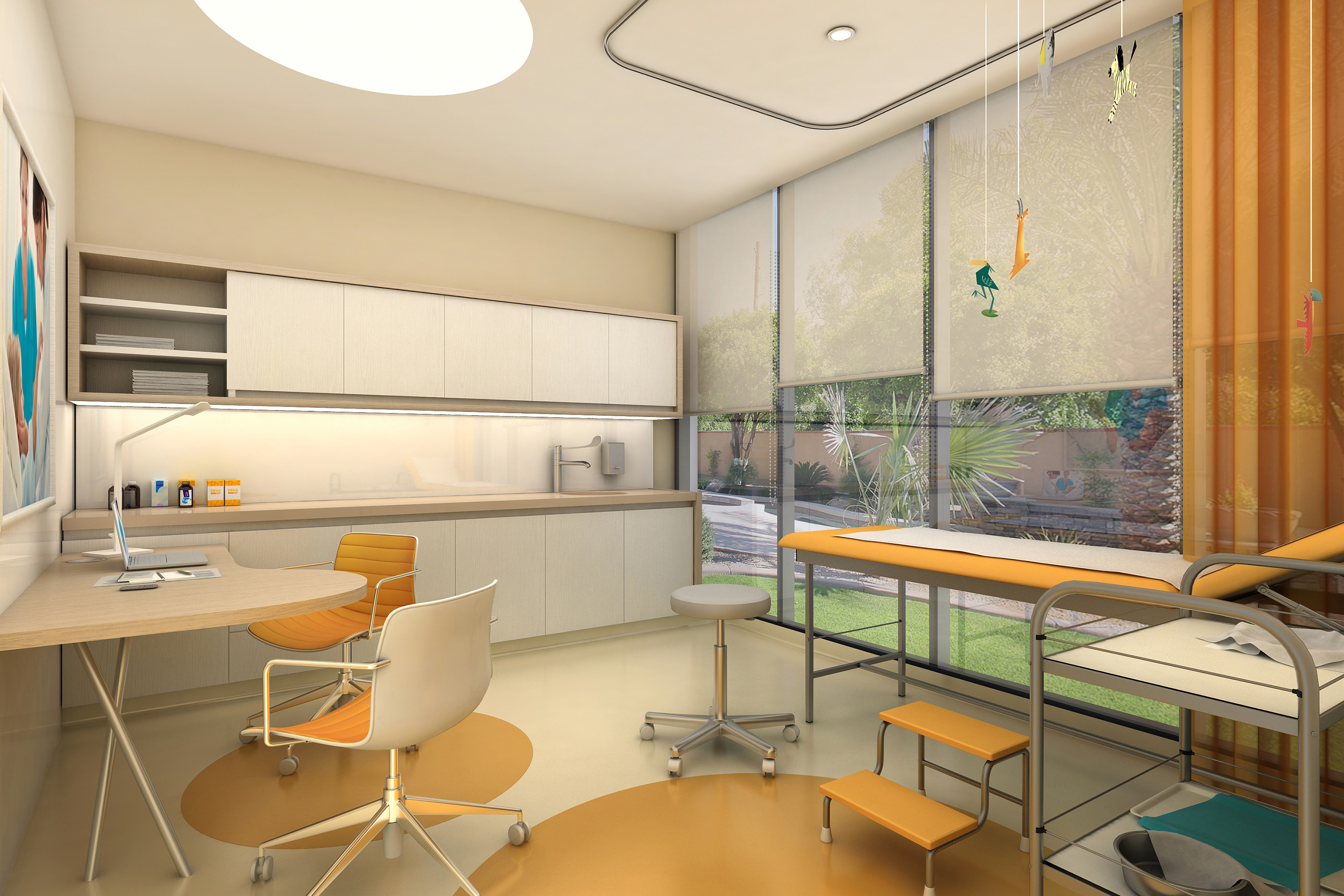 Emirates Hospital • Patient Room & Consultation Room-6