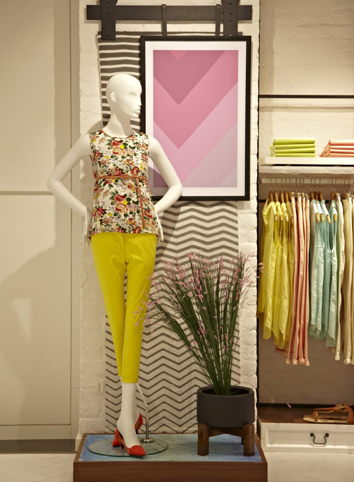 Restore设计的印度Solly Allen Solly阁楼风格女装专卖店-2