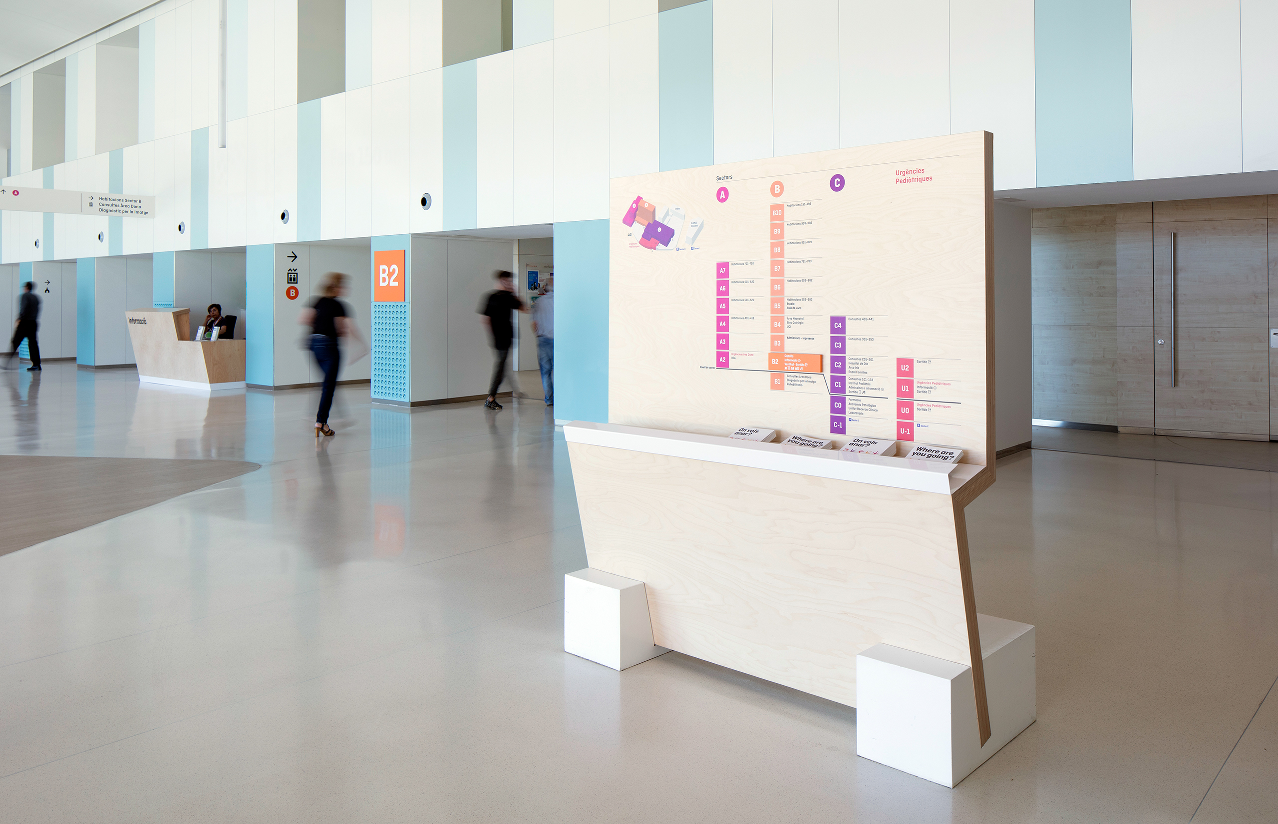 Hospital Sant Joan de Déu Wayfinding System-2