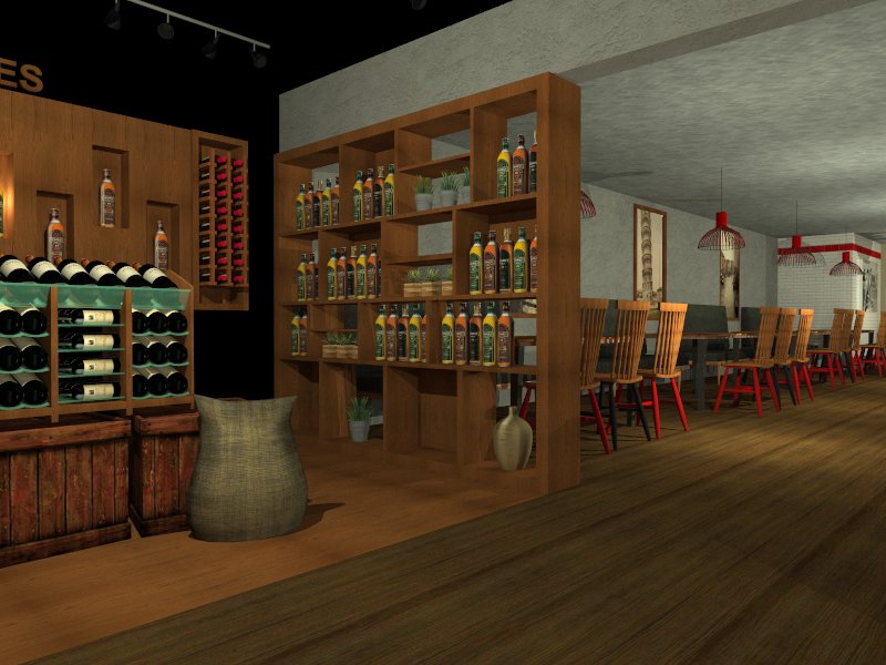 LA CARRETA PIZZERIA 餐厅设计-4