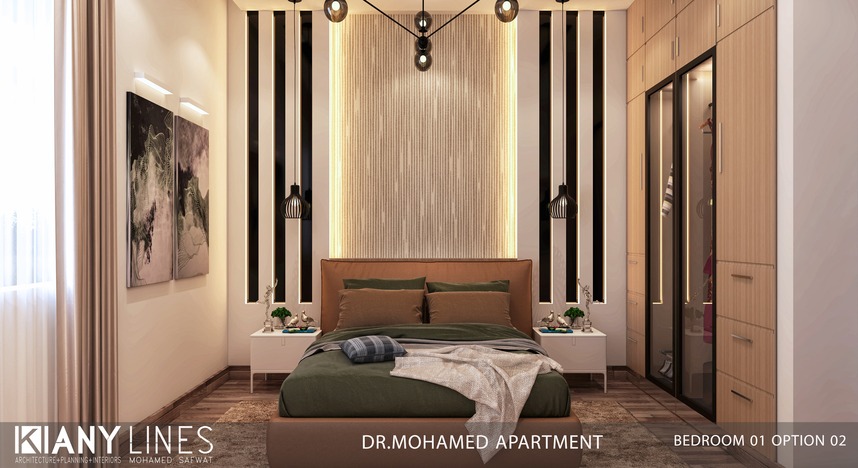 Bedroom Interior Design and Visualization Proposals-4